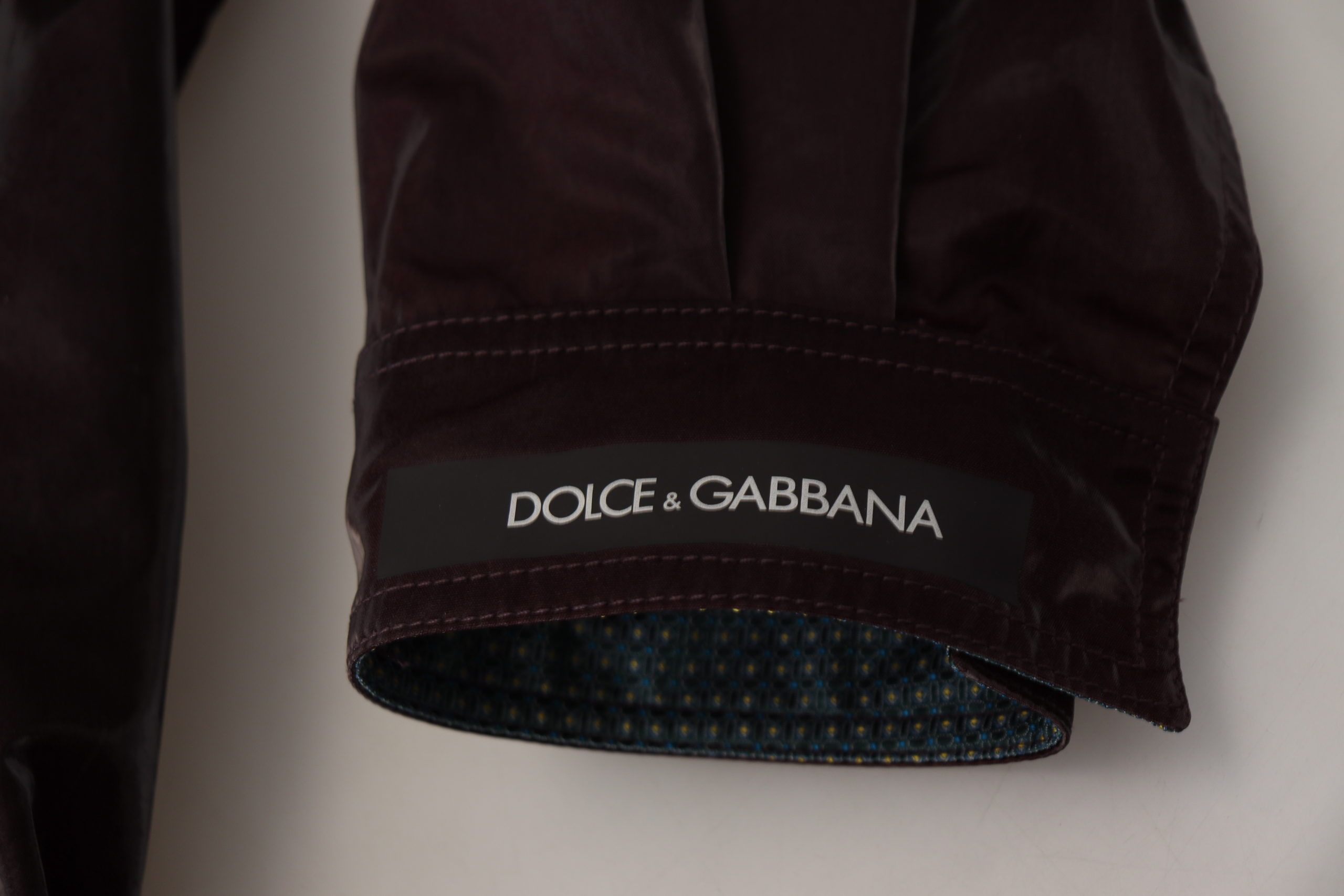 Dolce & Gabbana Bordeaux Cargo Jacket