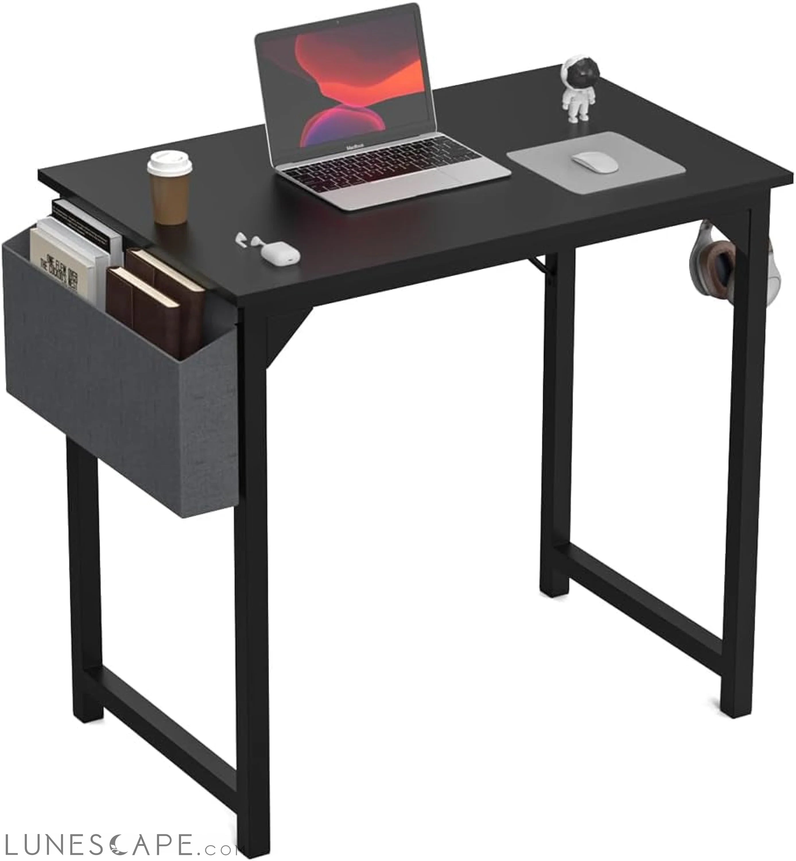 32 Inch Small Computer Office Desk Modern Simple Style Writing Study LUNESCAPE