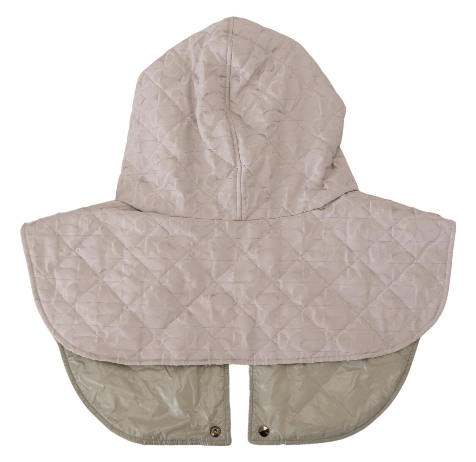 Dolce & Gabbana White Quilted Whole Head Wrap
