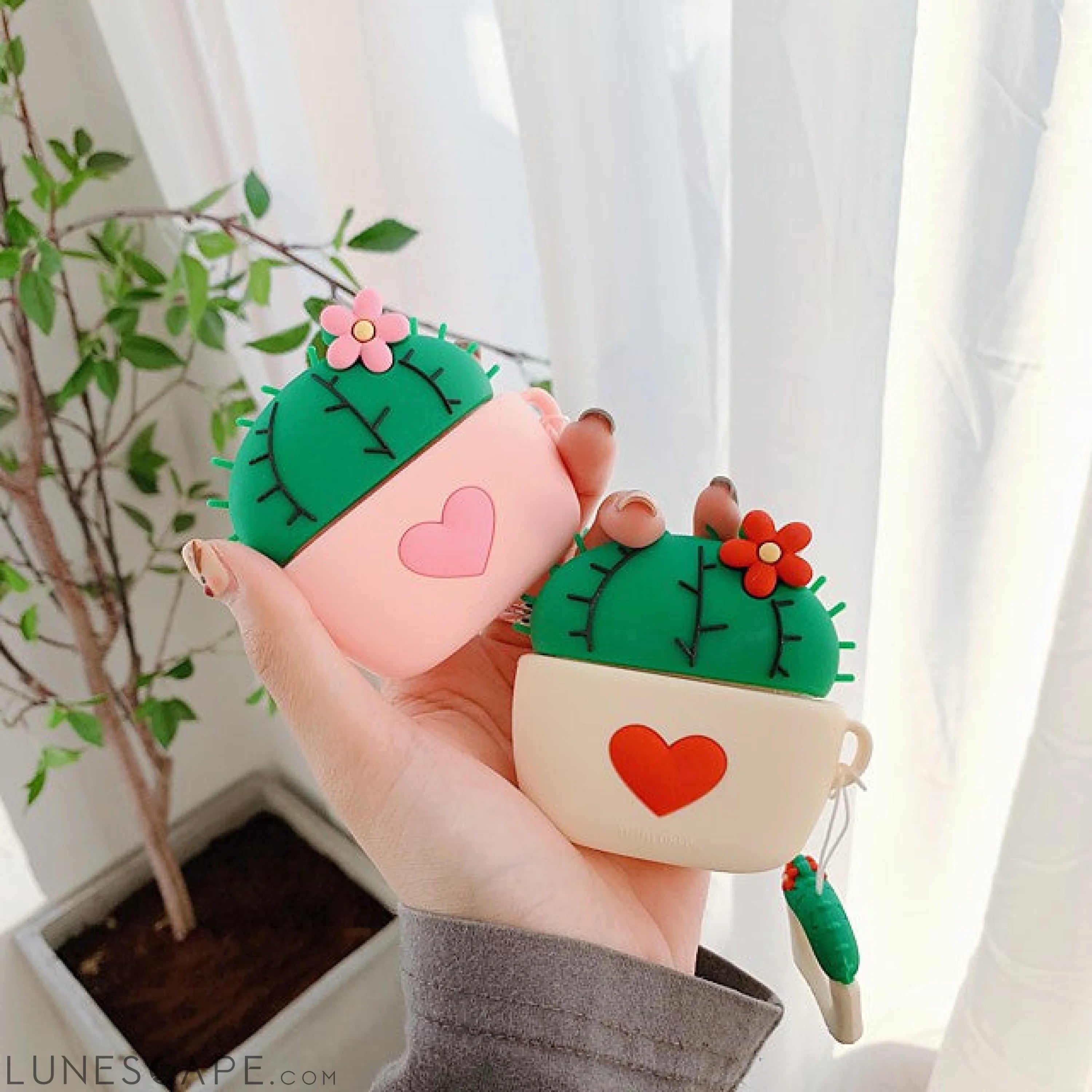 3D Cactus AirPods Pro Case LUNESCAPE