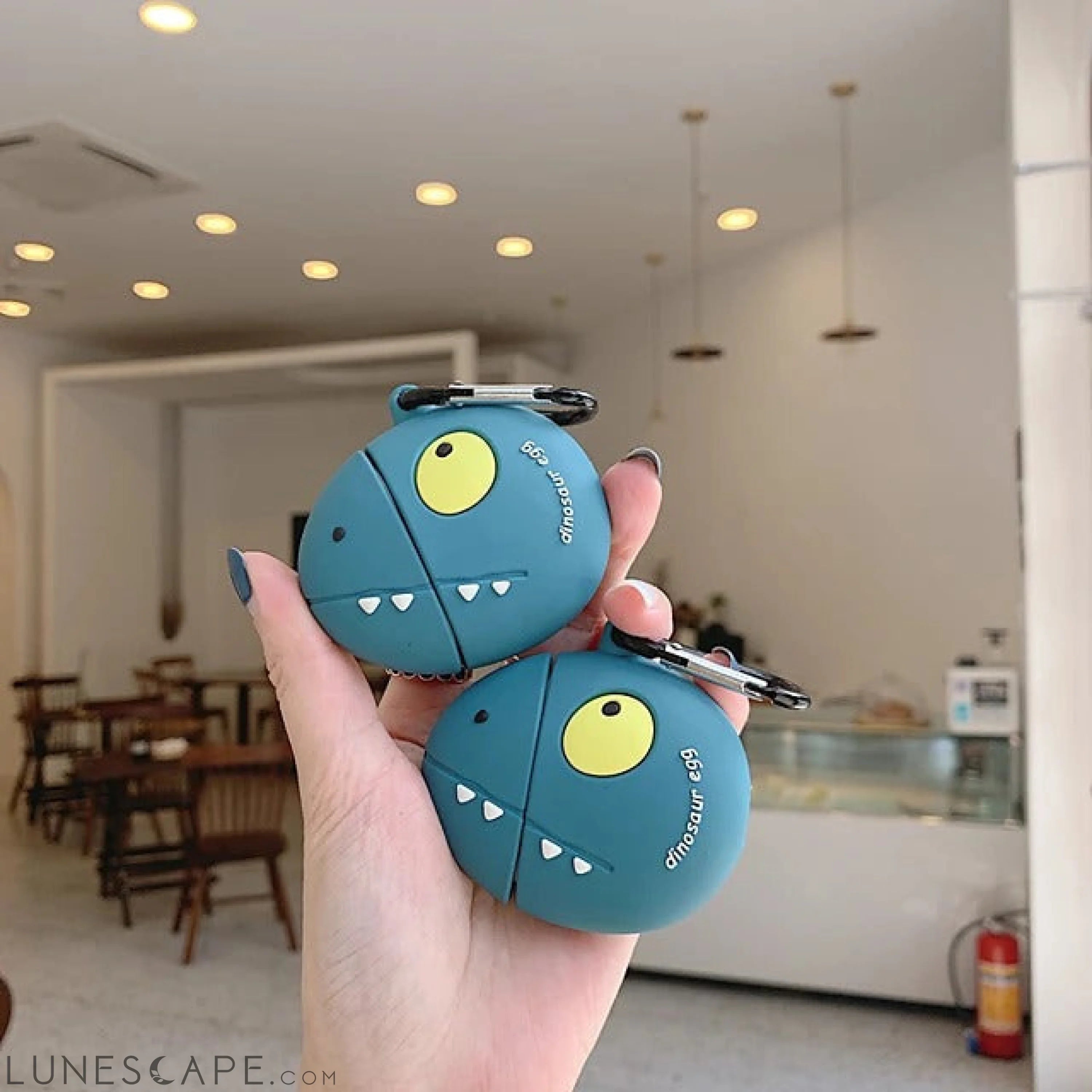 3D Cartoon Dinosaur AirPods Headphone Case LUNESCAPE