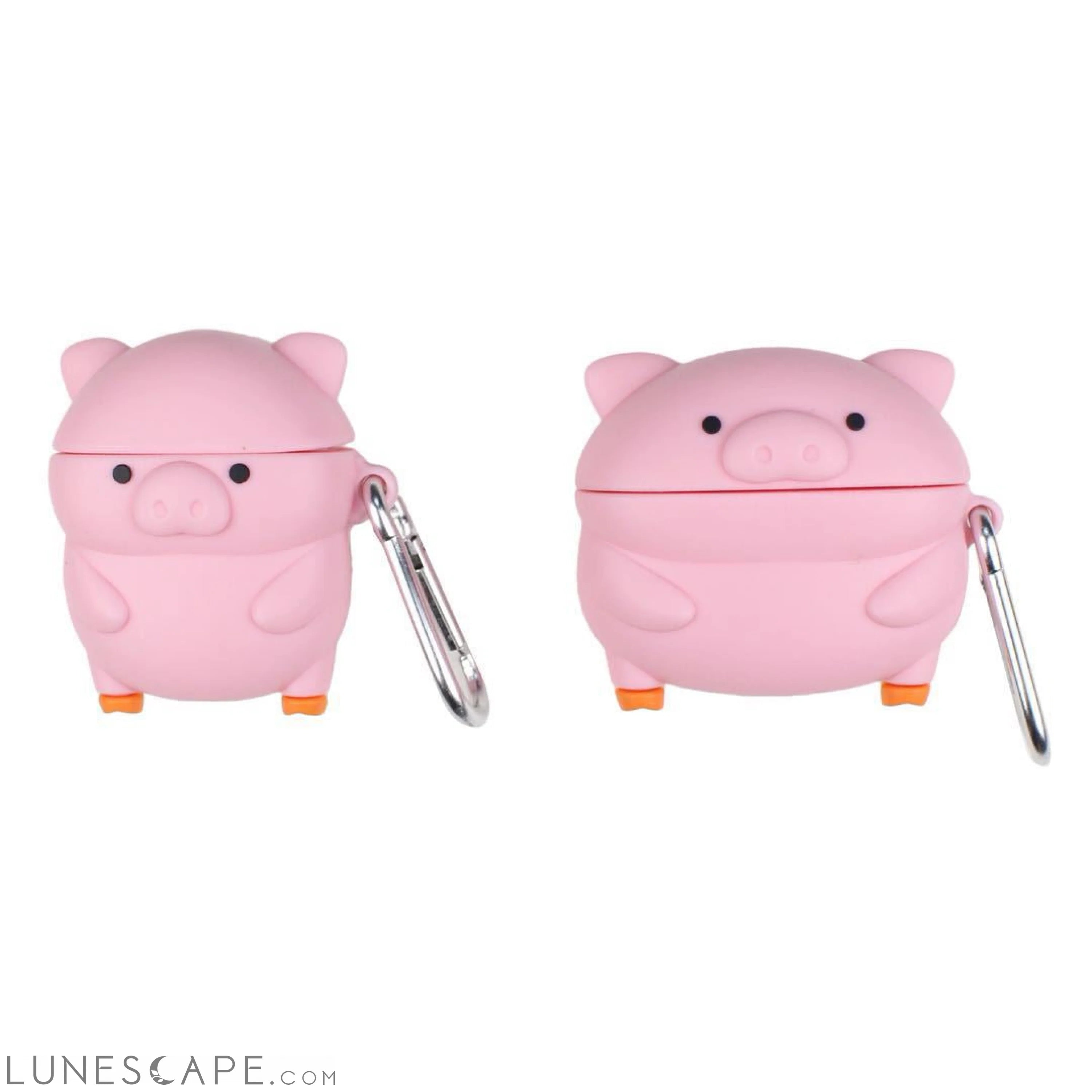 3D Cartoon pig Earphone Cases for Apple AirPods pro LUNESCAPE