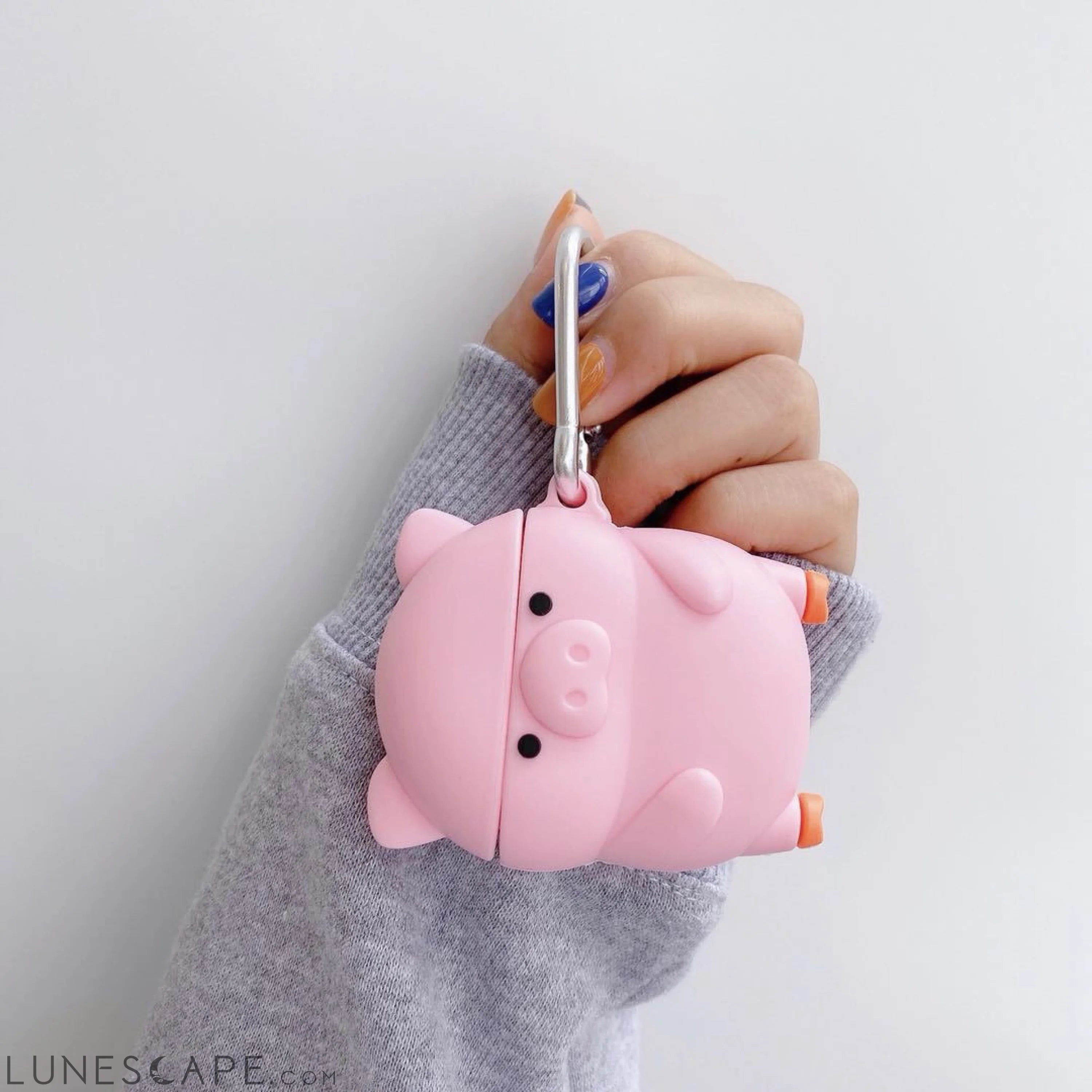 3D Cartoon pig Earphone Cases for Apple AirPods pro LUNESCAPE