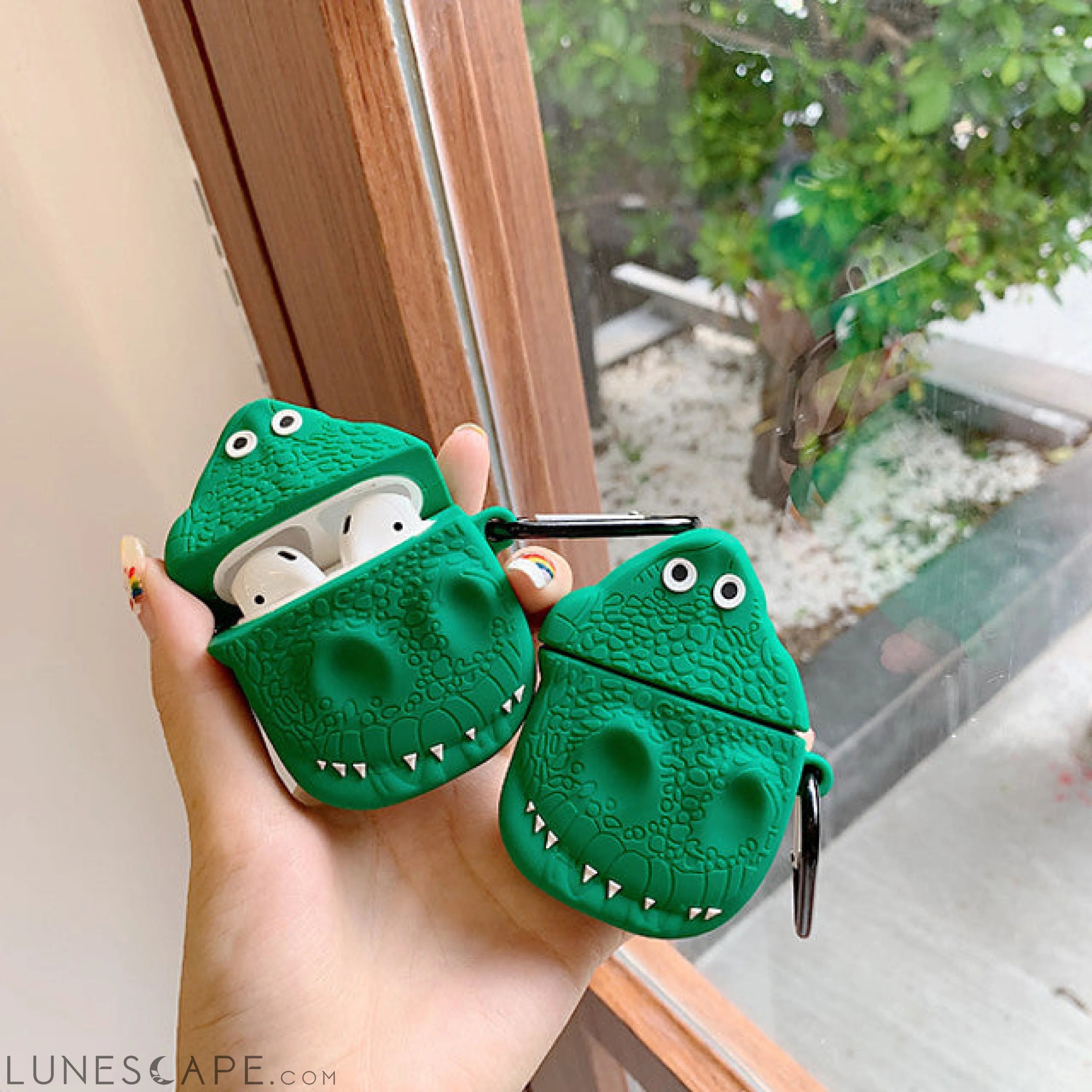 3D Dinosaur AirPods Headphone Case LUNESCAPE