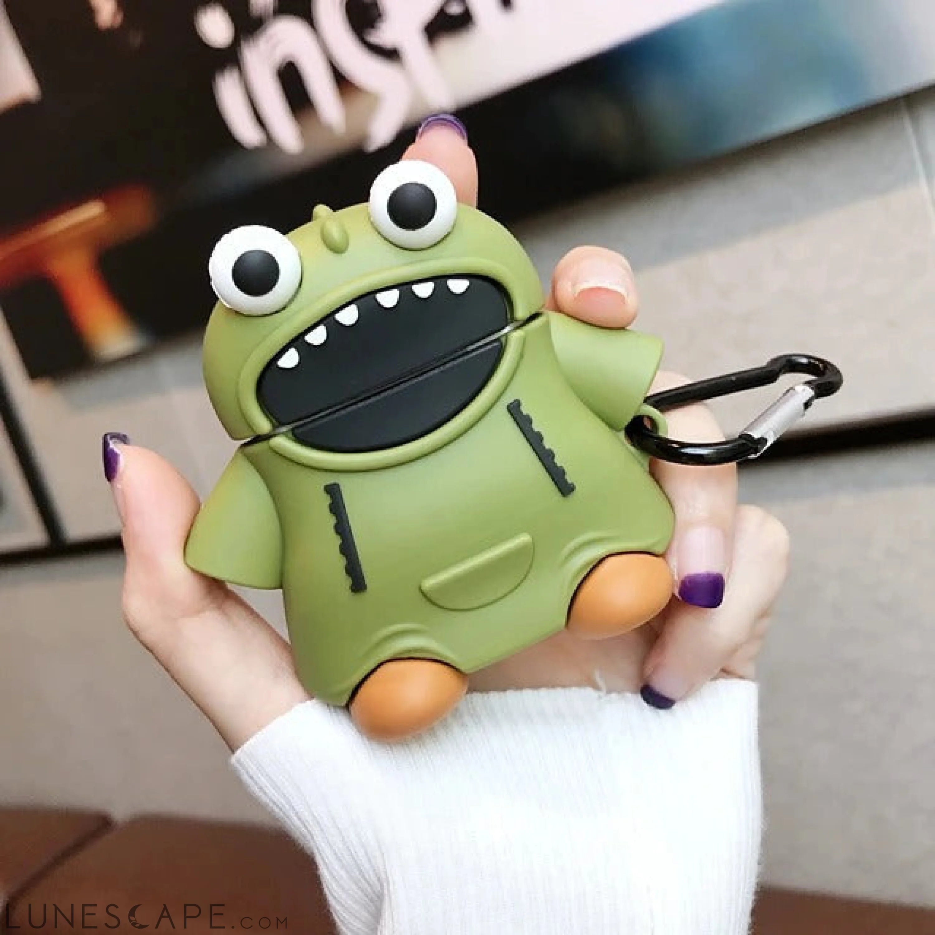 3D Dinosaur AirPods Pro Cute Duck Headphone Case LUNESCAPE