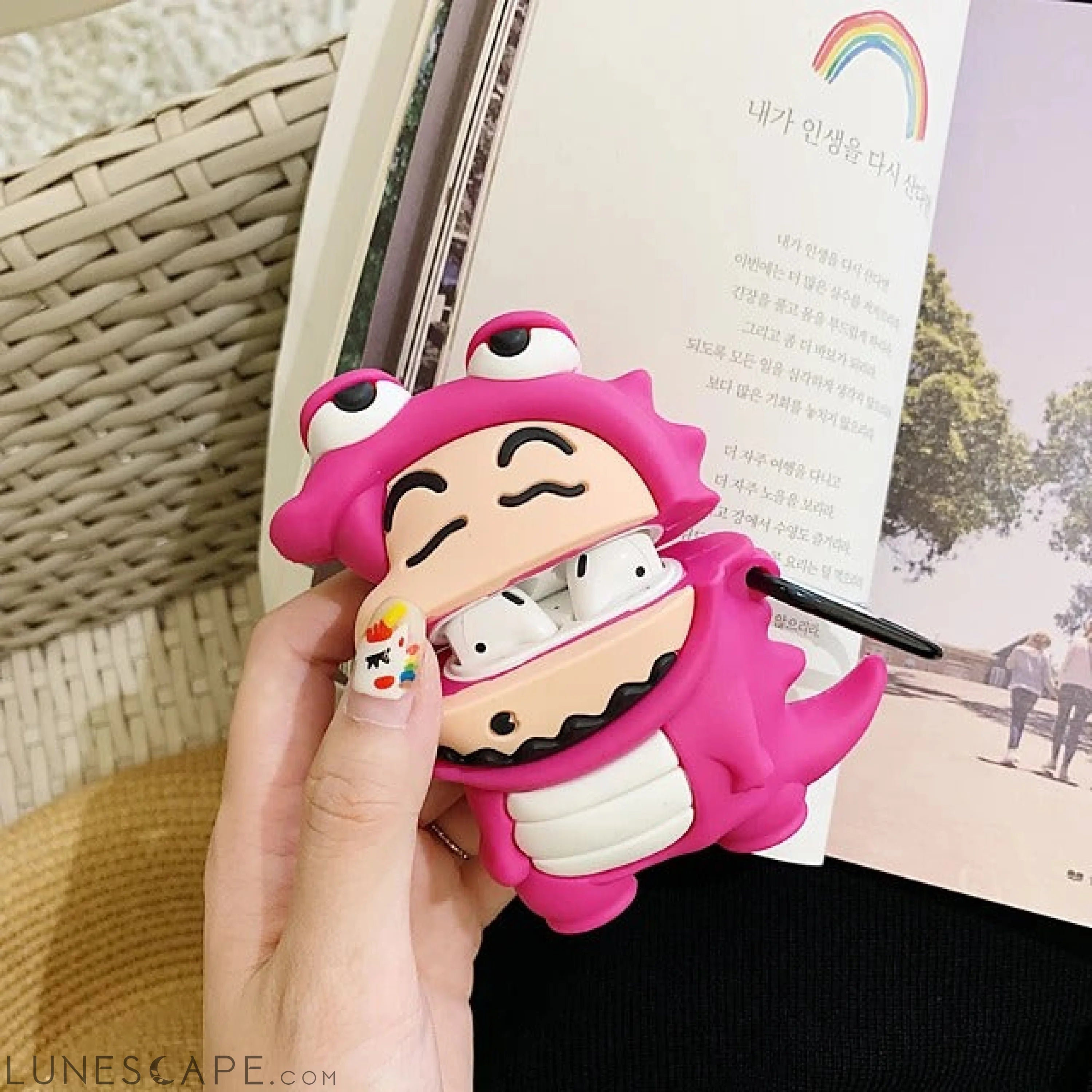 3D Dinosaur AirPods Pro Headphone Case LUNESCAPE