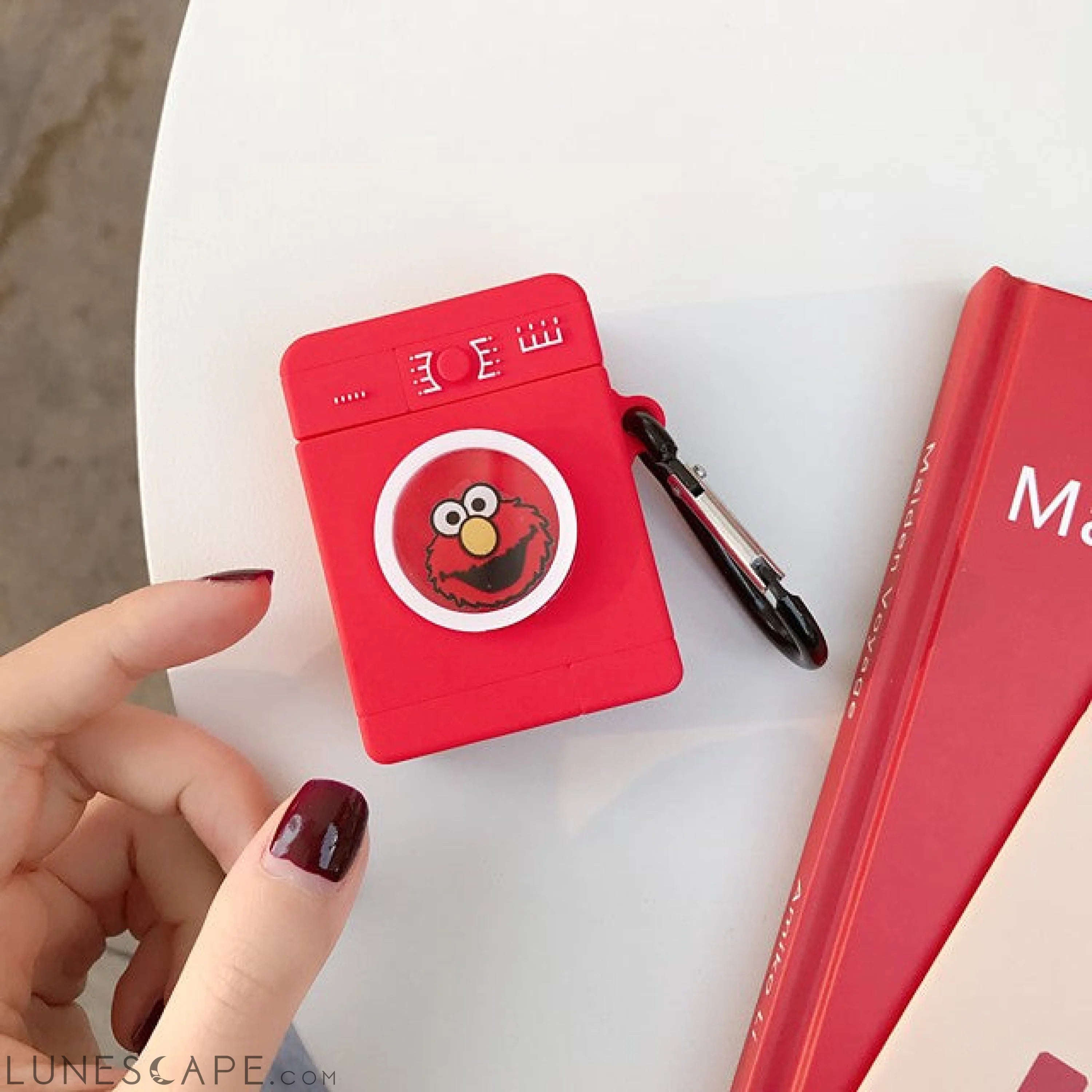 3D Drum Sesame Street Washing Machine AirPods Case LUNESCAPE