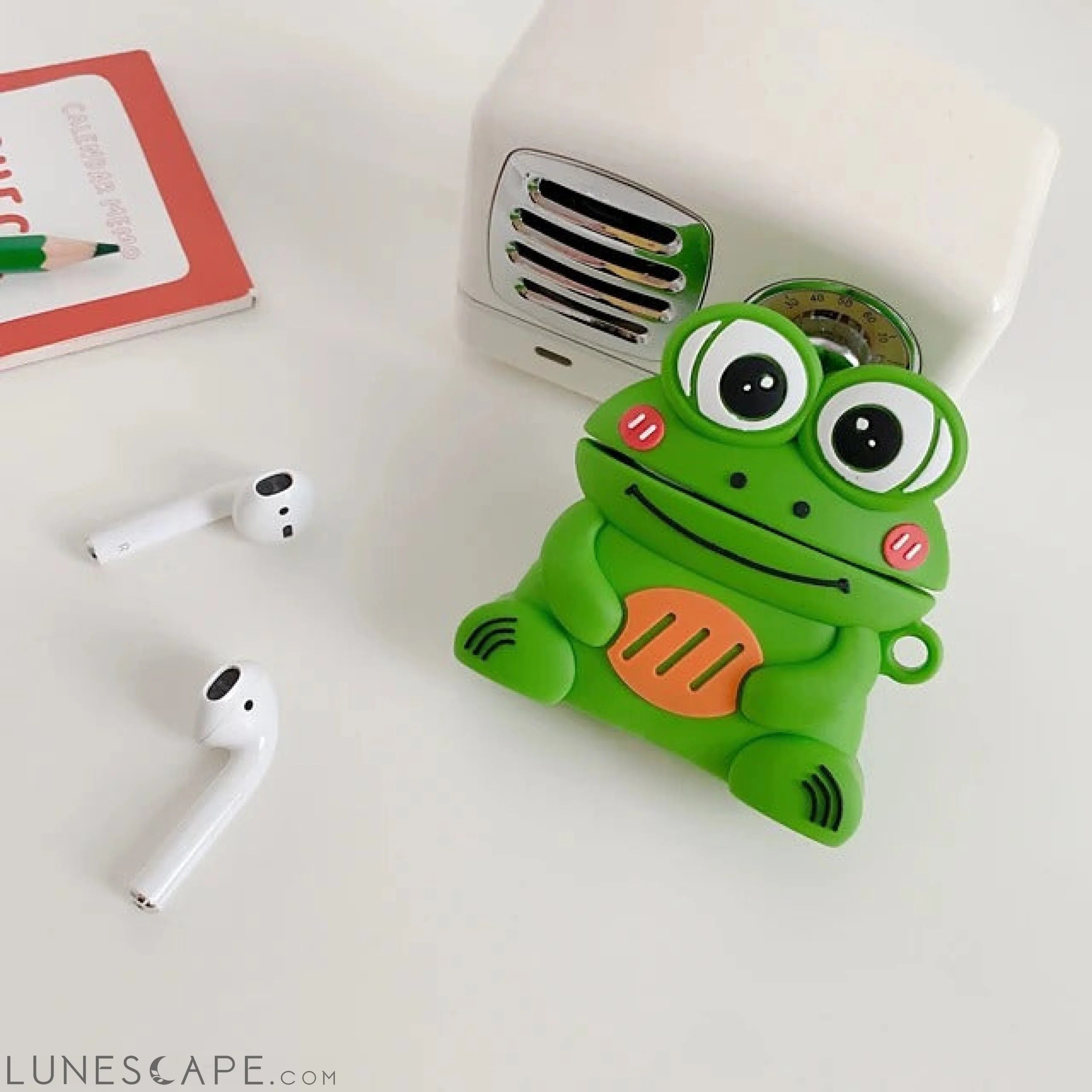 3D Frog AirPods Headphone Case LUNESCAPE