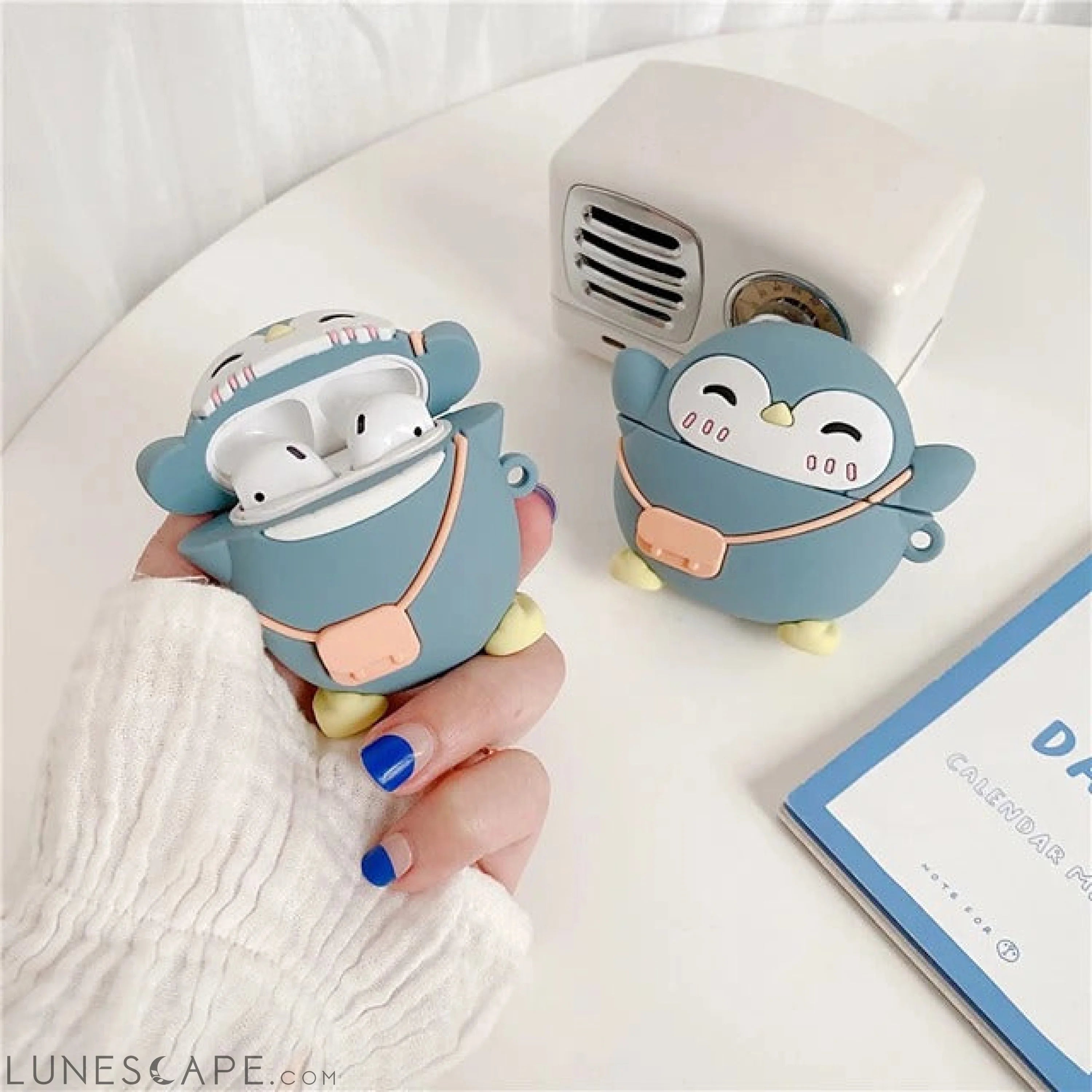 3D Penguin Cartoon Earphone Airpods 1/2/3 Case LUNESCAPE