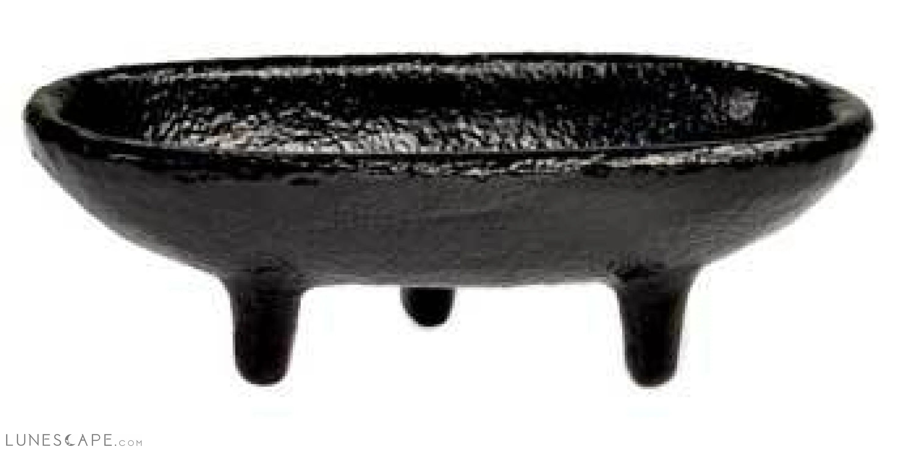 4" Cast Iron Smudge dish with Sage Bundle LUNESCAPE