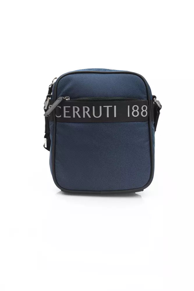 Cerruti 1881 Blue Nylon Men Bag
