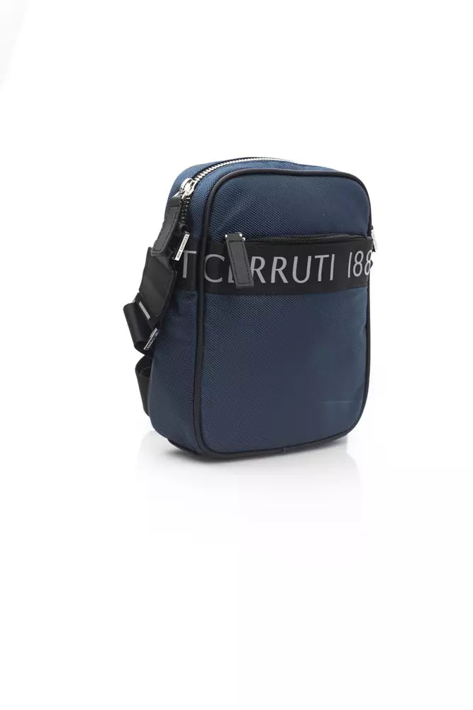 Cerruti 1881 Blue Nylon Men Bag
