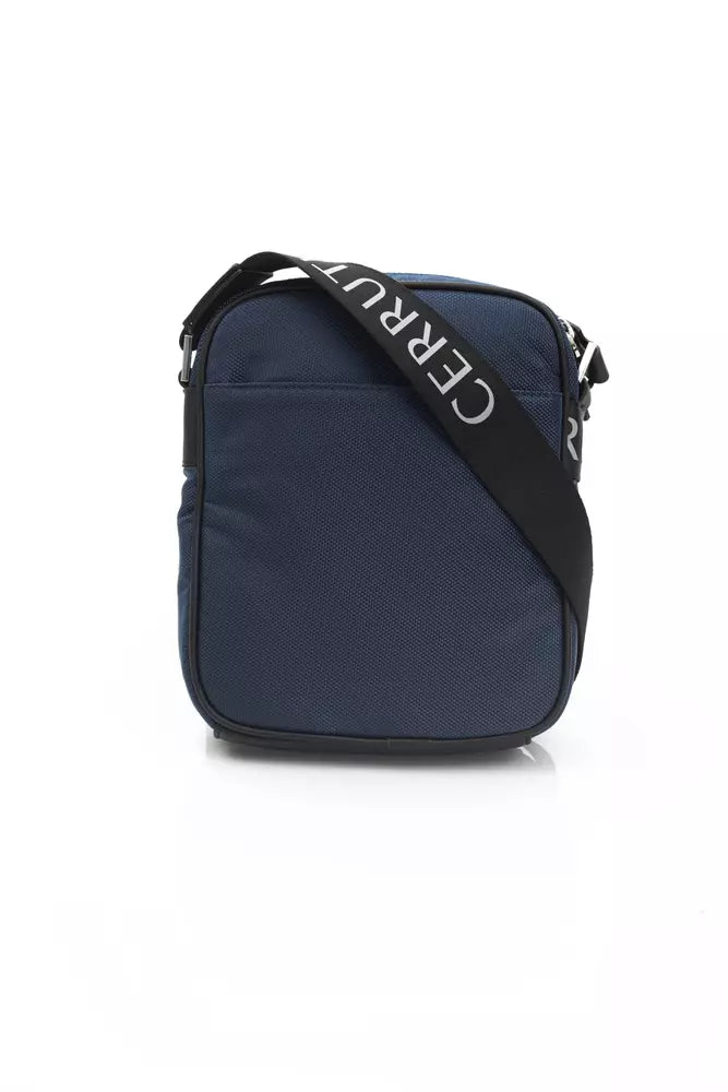 Cerruti 1881 Blue Nylon Men Bag