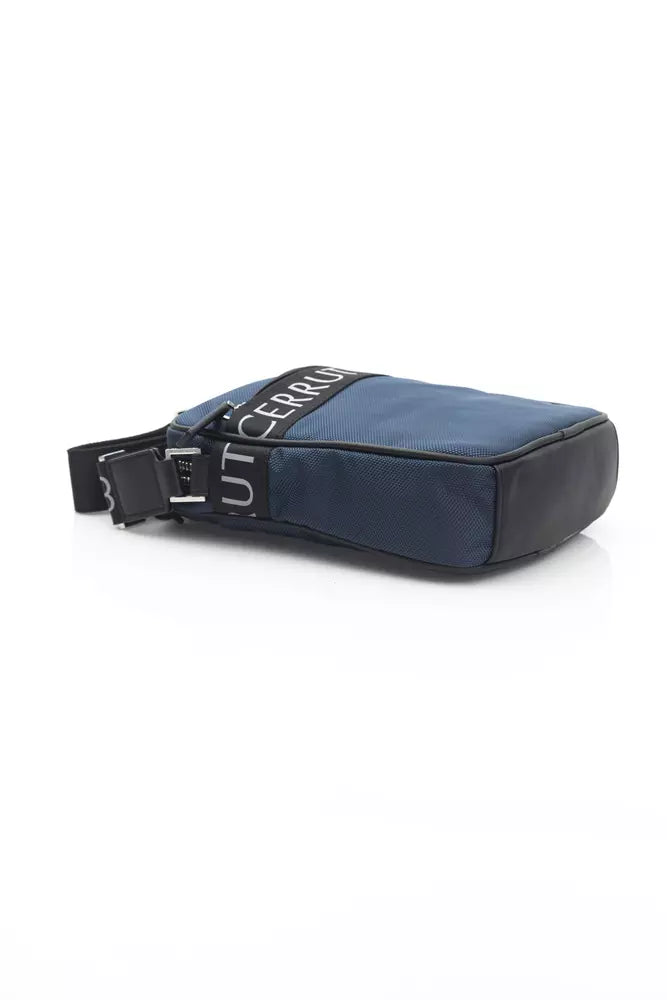 Cerruti 1881 Blue Nylon Men Bag