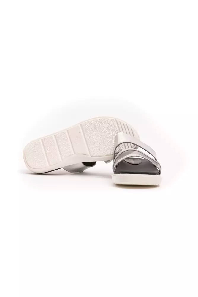Péché Originel Silver Women Sandal LUNESCAPE