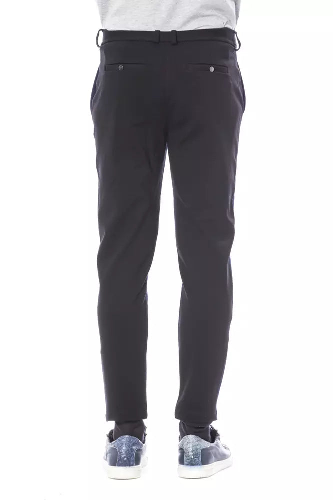 Verri Blue Men Tailored Trousers