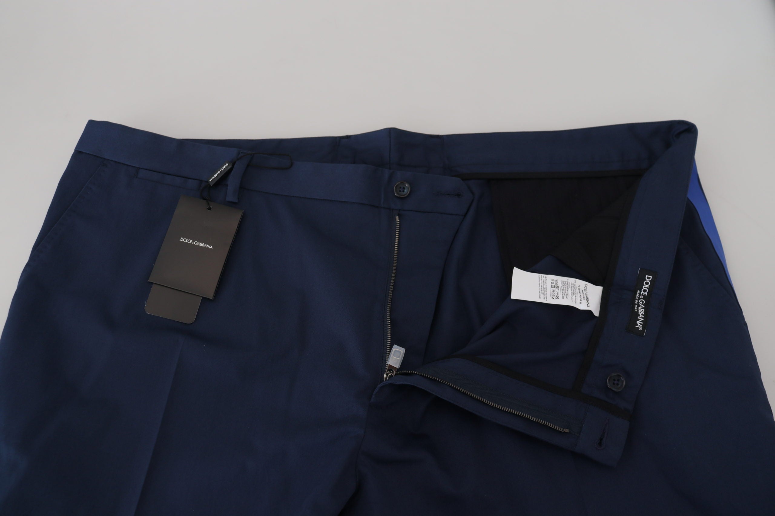 Dolce & Gabbana Chic Cropped Wool-Blend Trousers LUNESCAPE