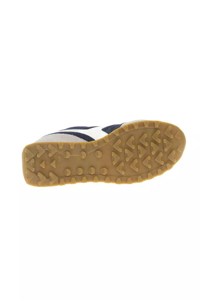 Pantofola D'Oro Multicolored Lace-Up Sneaker with Rubber Sole LUNESCAPE