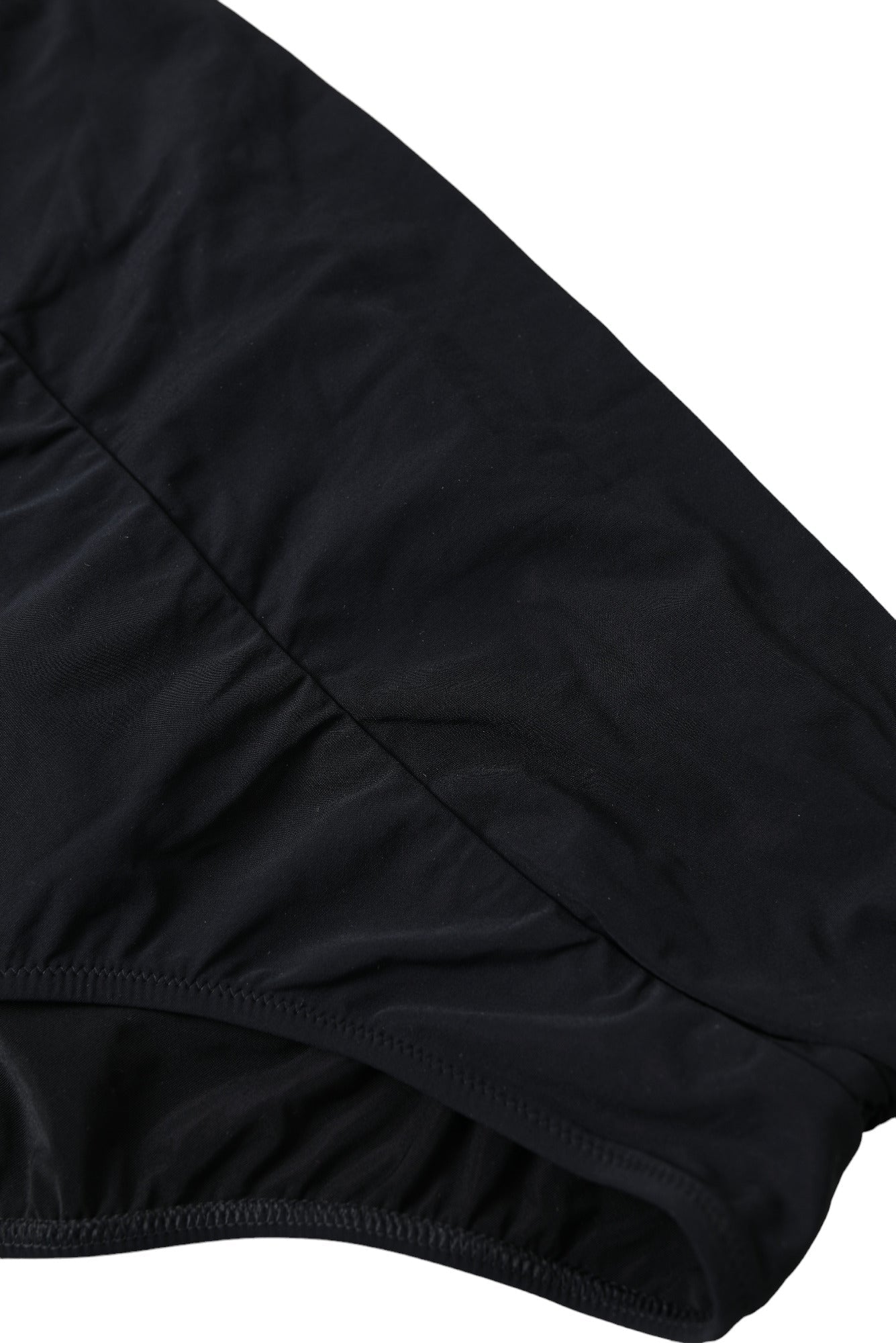 Dolce & Gabbana Black Stretch Swimwear Slip Bottom Bikini LUNESCAPE