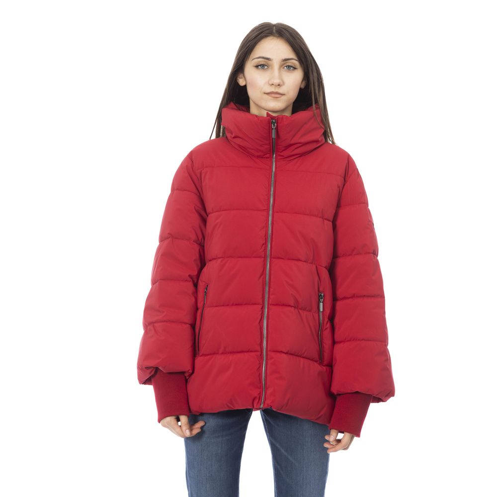 Baldinini Trend Red Women Jacket LUNESCAPE