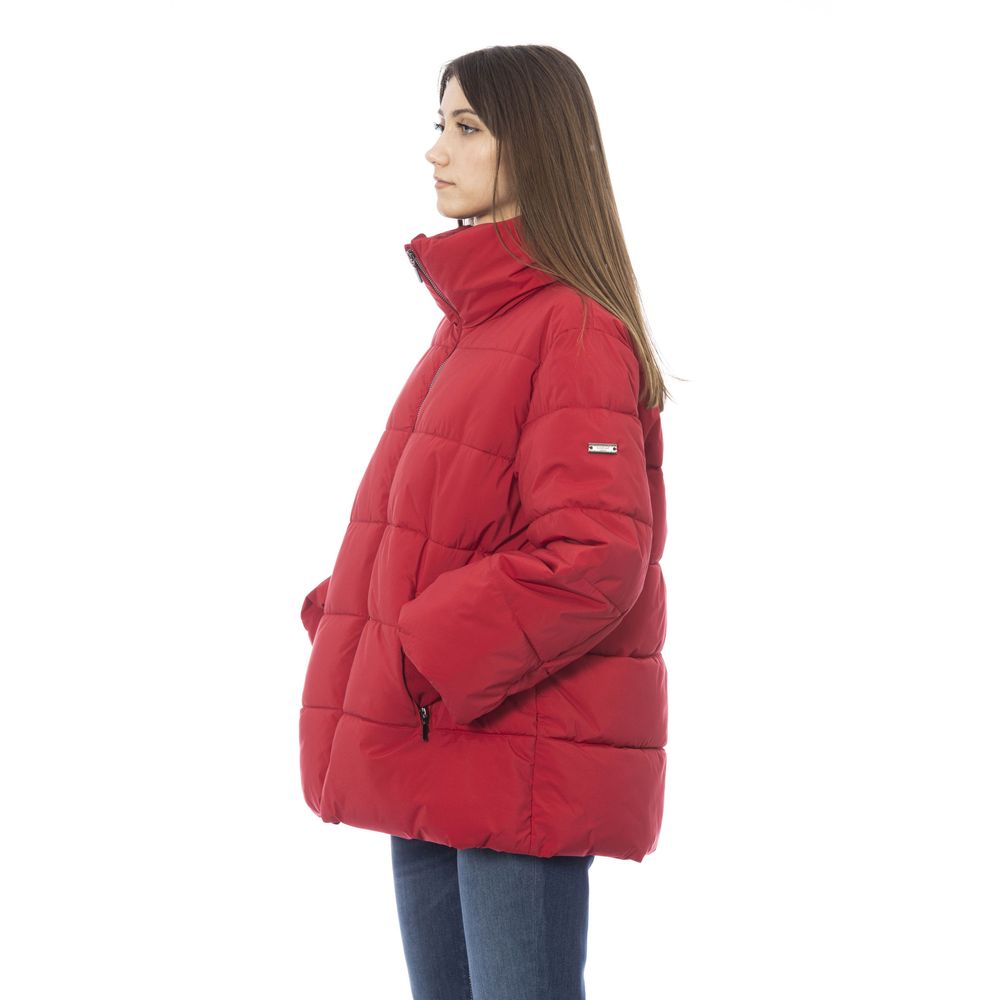Baldinini Trend Red Women Jacket LUNESCAPE