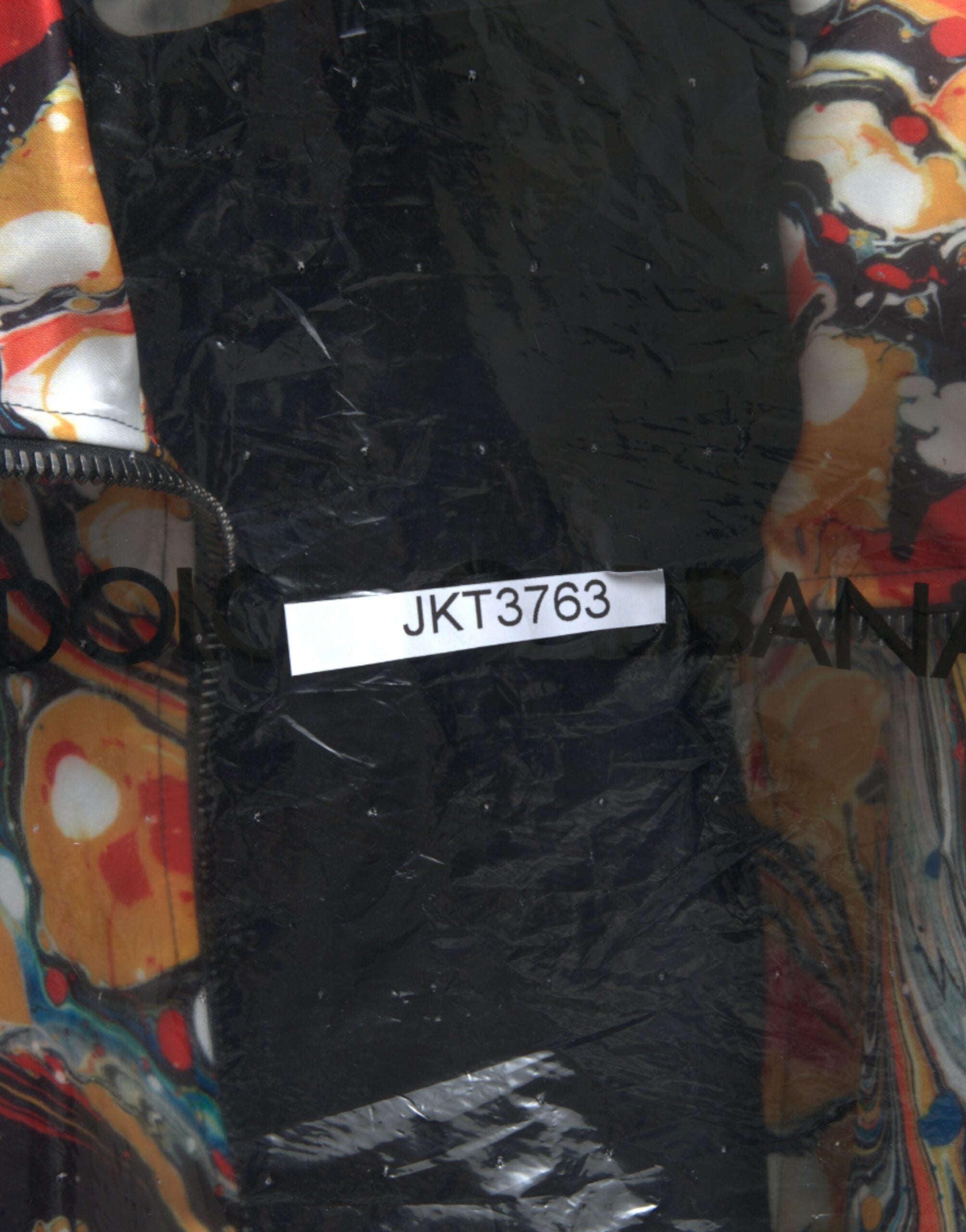 Dolce & Gabbana Colorful Abstract Bomber Jacket LUNESCAPE
