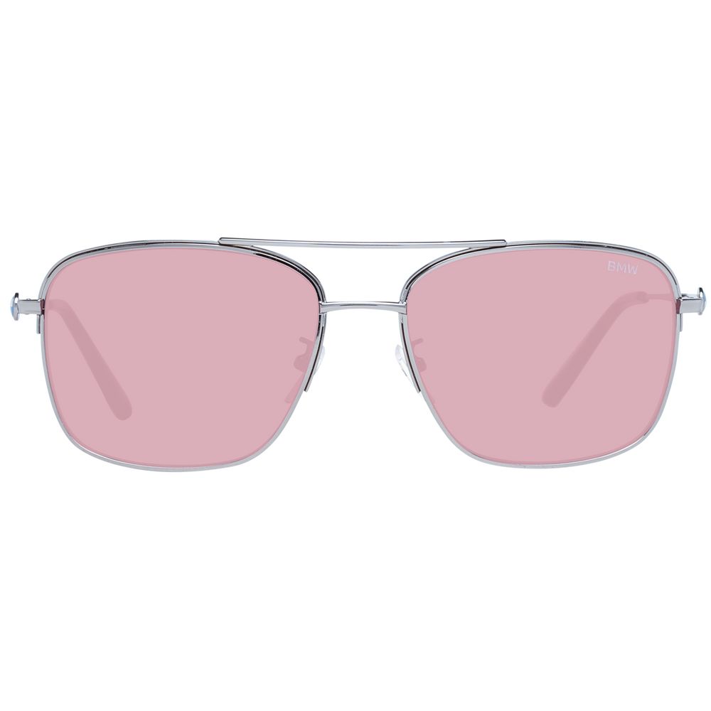 BMW Silver Metal Sunglasses