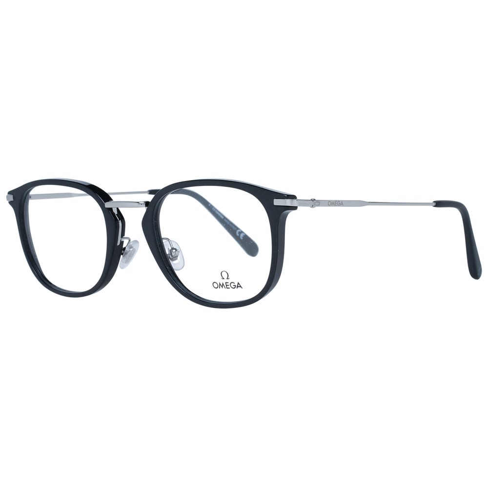 Omega Black Men Optical Frames LUNESCAPE