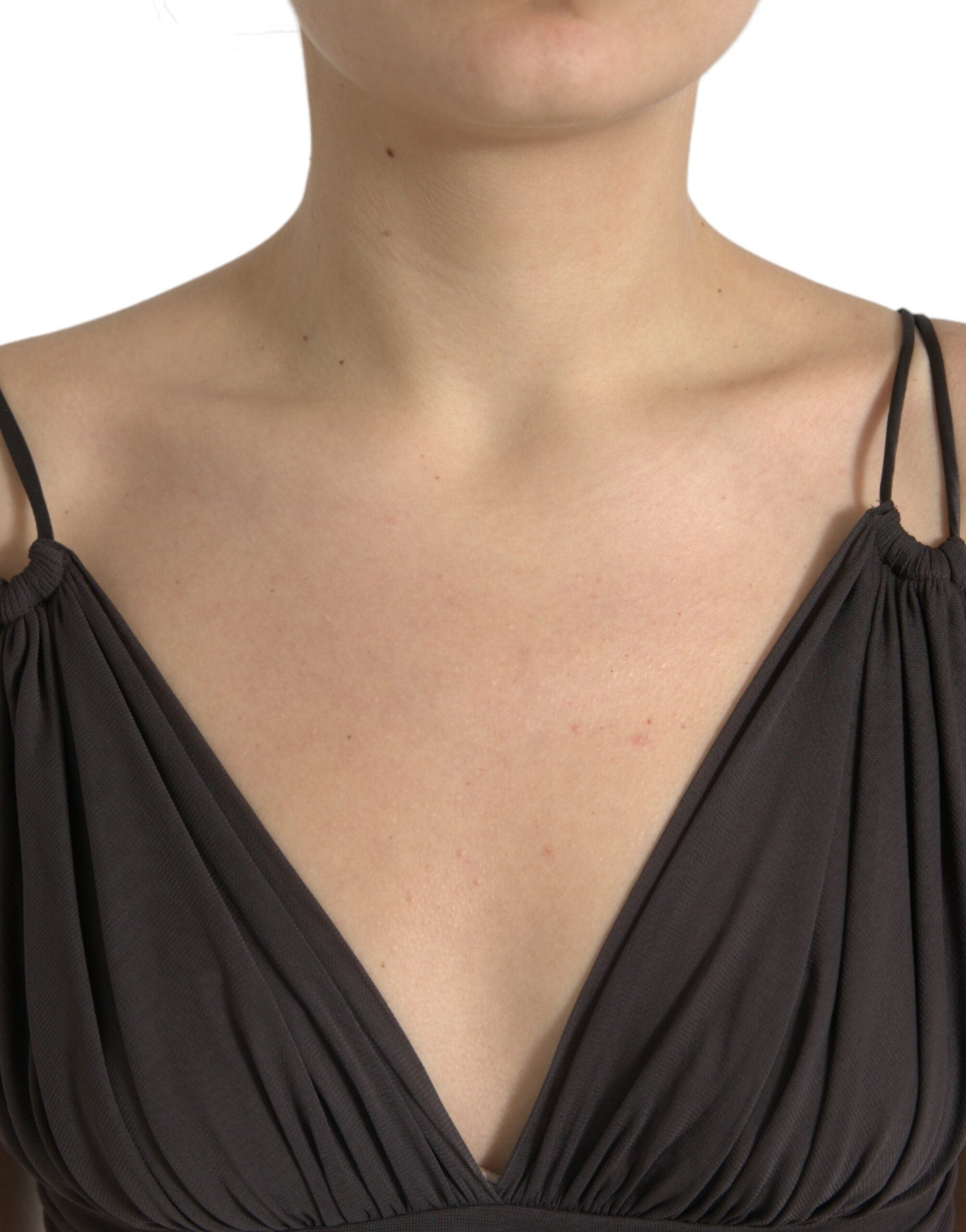 Dolce & Gabbana Elegant Sleeveless Cropped Tank Top LUNESCAPE