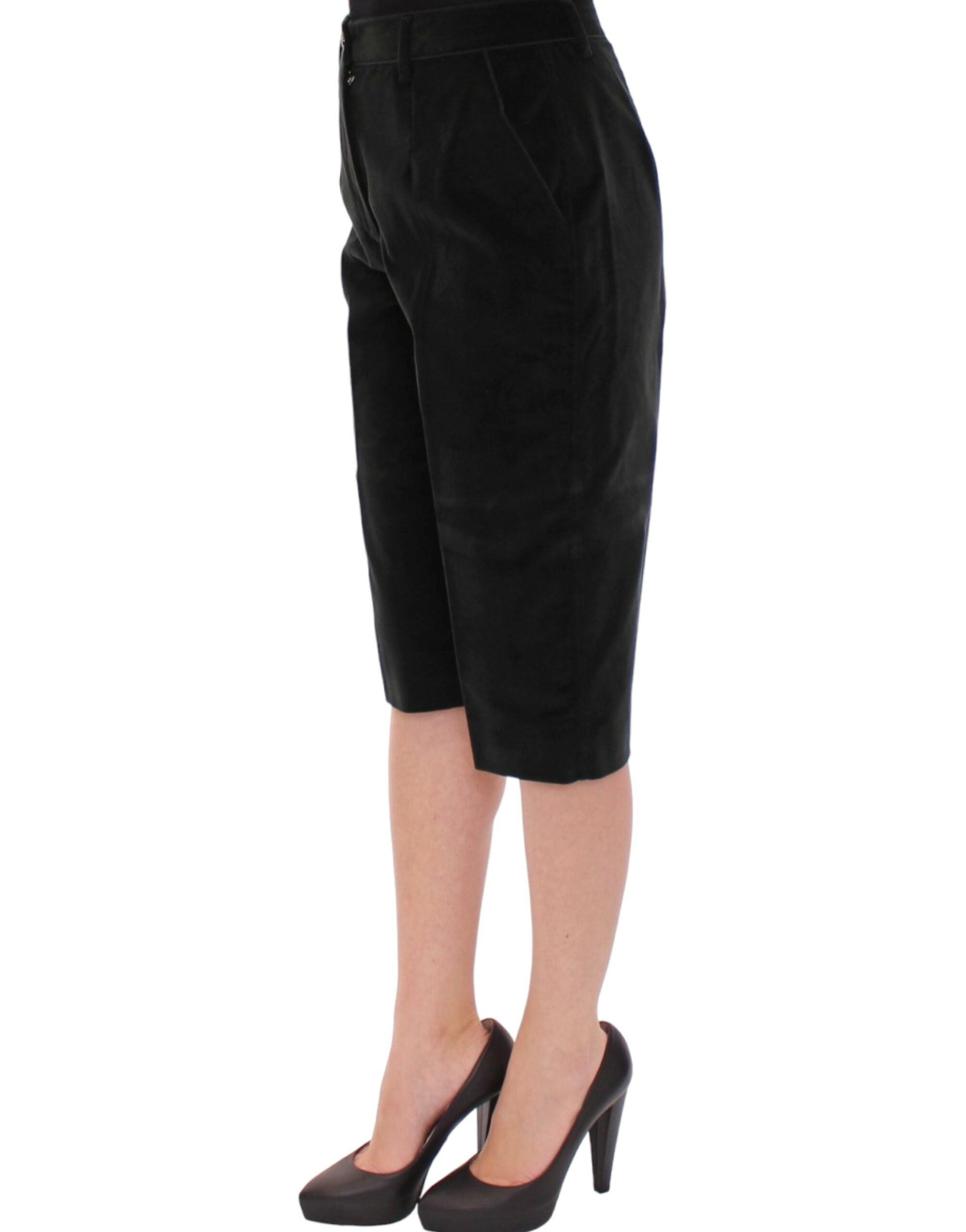 Dolce & Gabbana Dark green cotton shorts pants