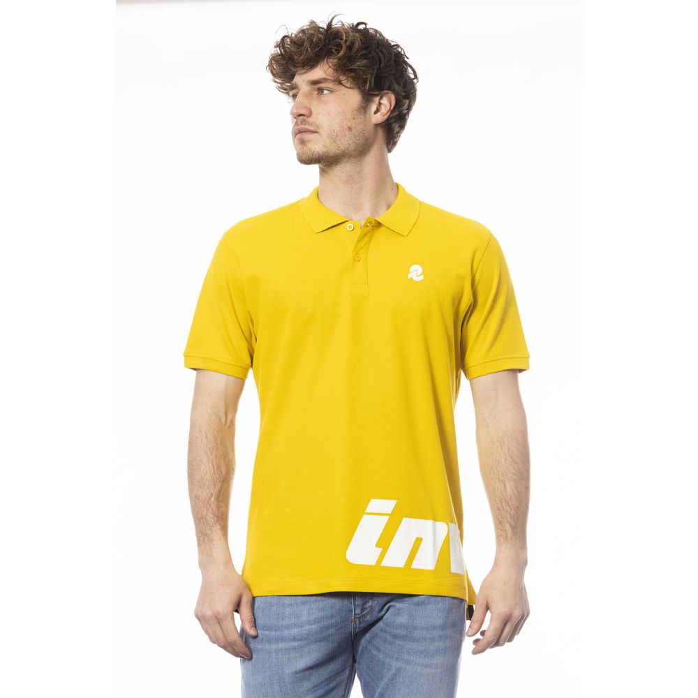 Invicta Yellow Cotton Men Polo Shirt LUNESCAPE
