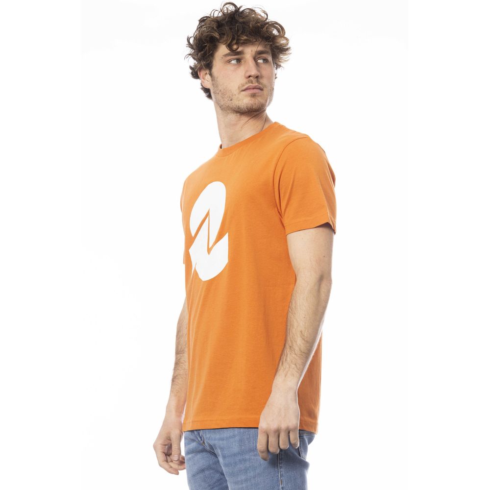 Invicta Orange Cotton Men T-Shirt LUNESCAPE