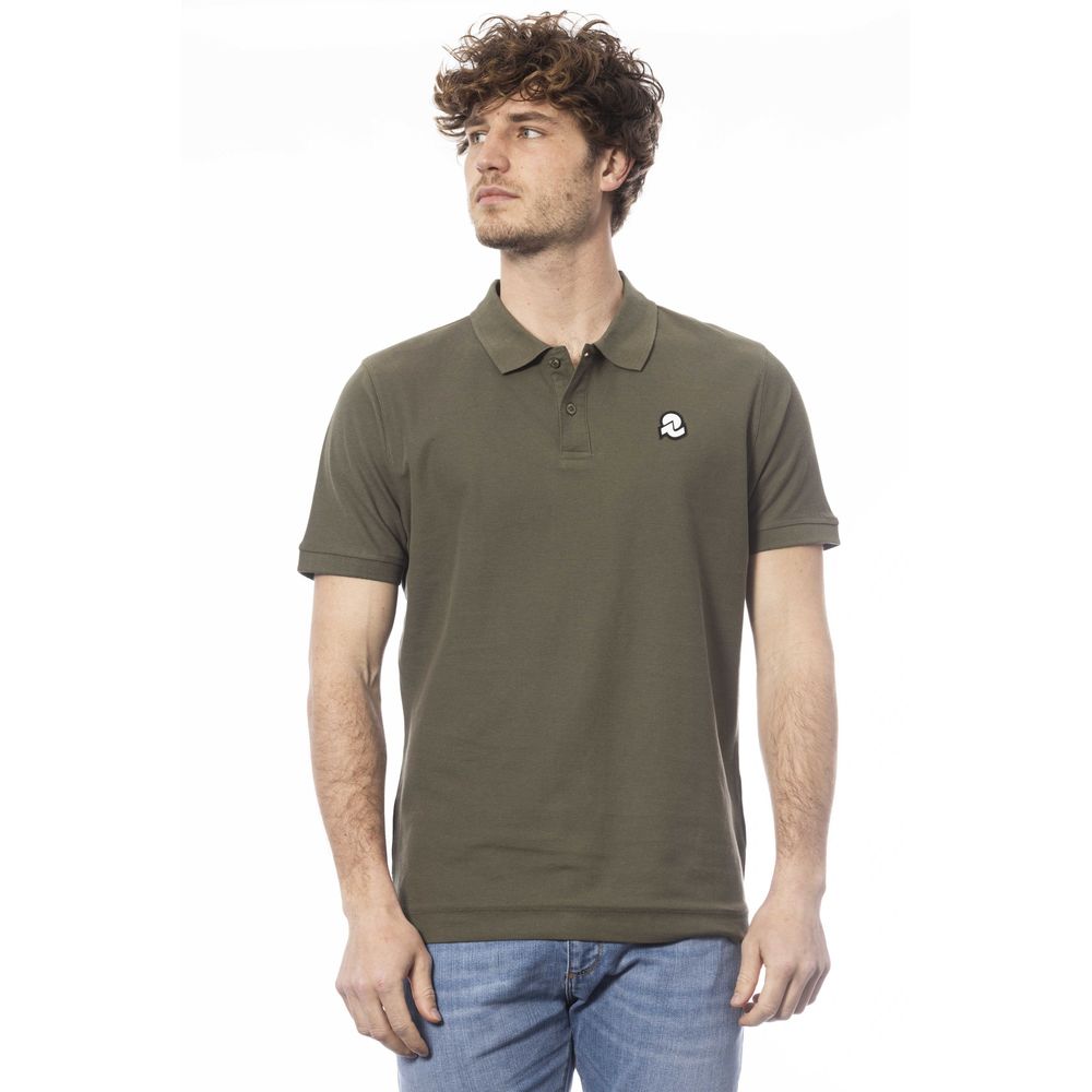 Invicta Green Cotton Men Polo Shirt LUNESCAPE