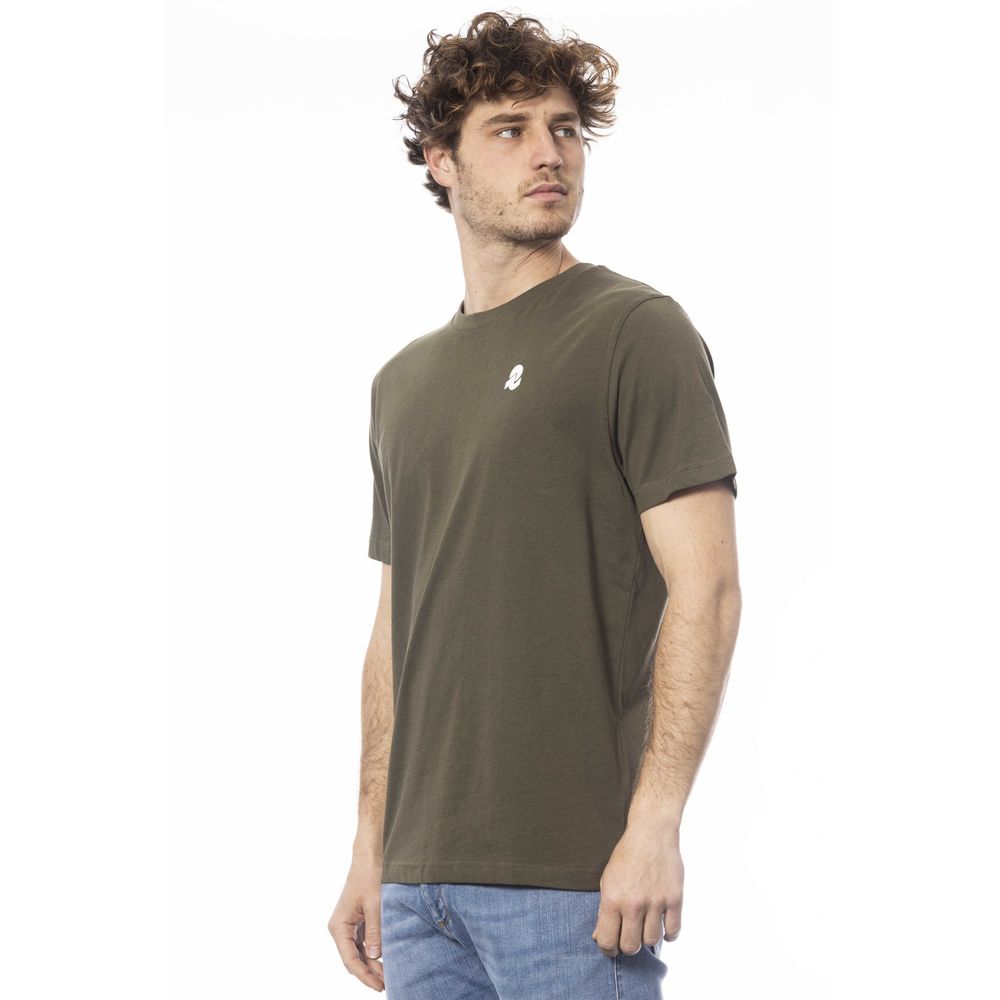 Invicta Green Cotton Men T-Shirt LUNESCAPE