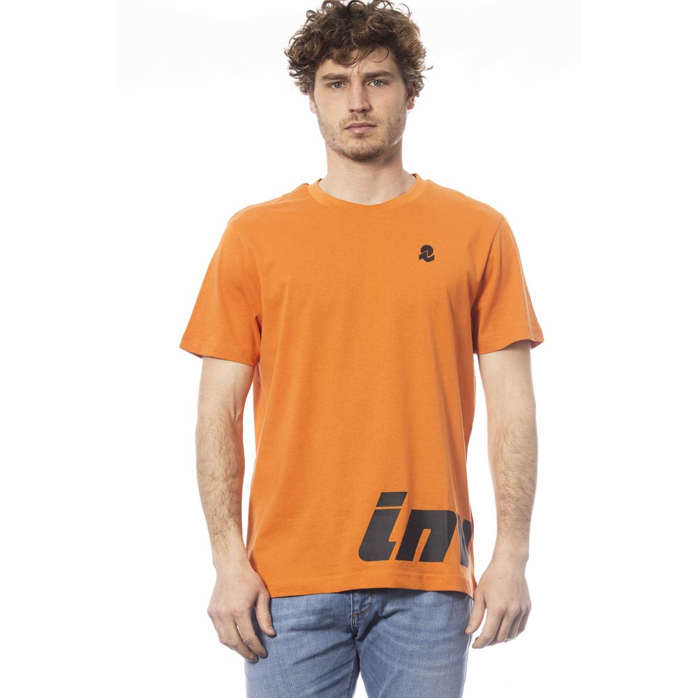 Invicta Orange Cotton Men T-Shirt LUNESCAPE
