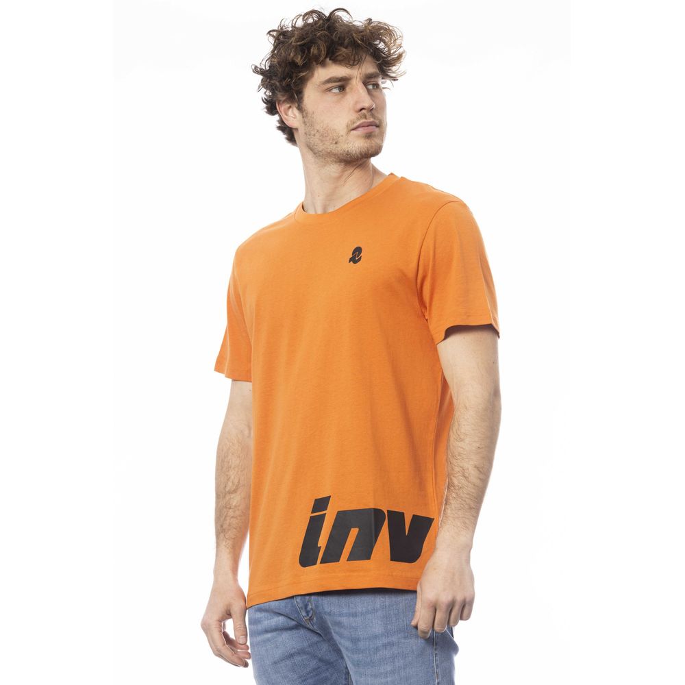Invicta Orange Cotton Men T-Shirt LUNESCAPE