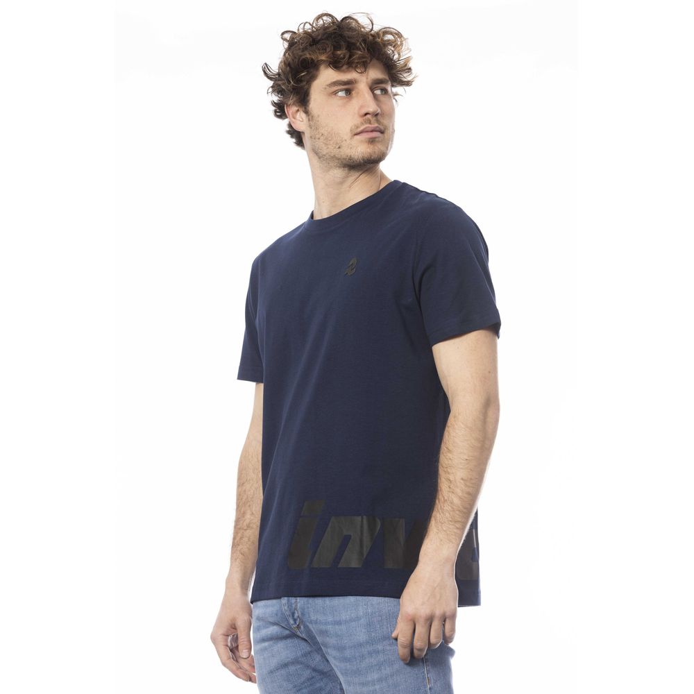 Invicta Blue Cotton Men T-Shirt LUNESCAPE