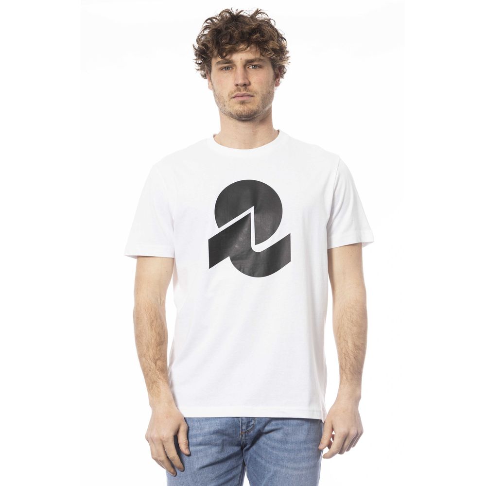 Invicta White Cotton Men T-Shirt LUNESCAPE