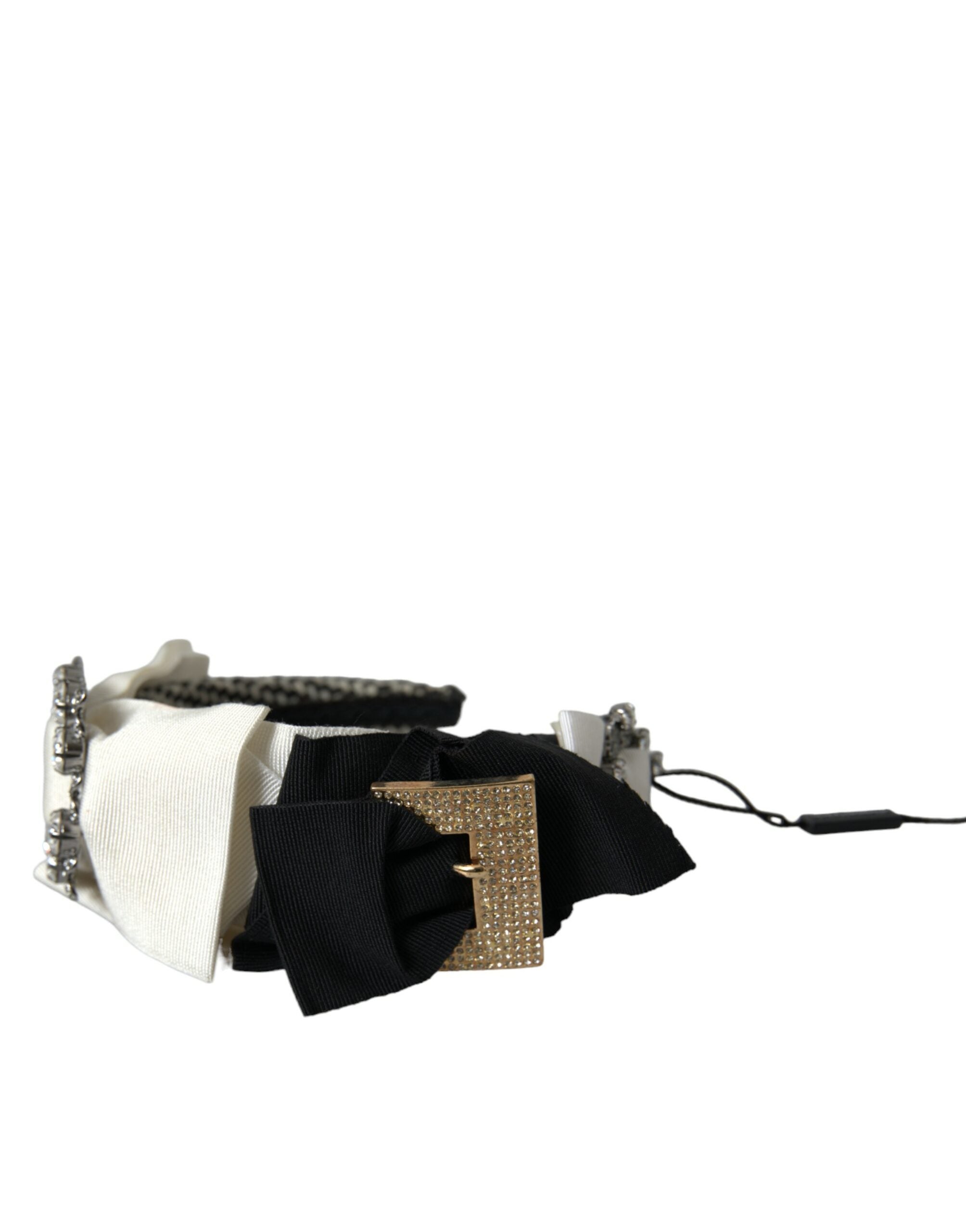 Dolce & Gabbana Multicolor Crystal Embellished Women Headband Diadem LUNESCAPE