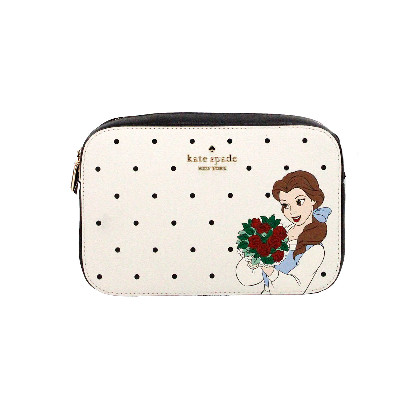 Kate Spade Disney Beauty and the Beast Mini Camera Crossbody Bag Purse LUNESCAPE