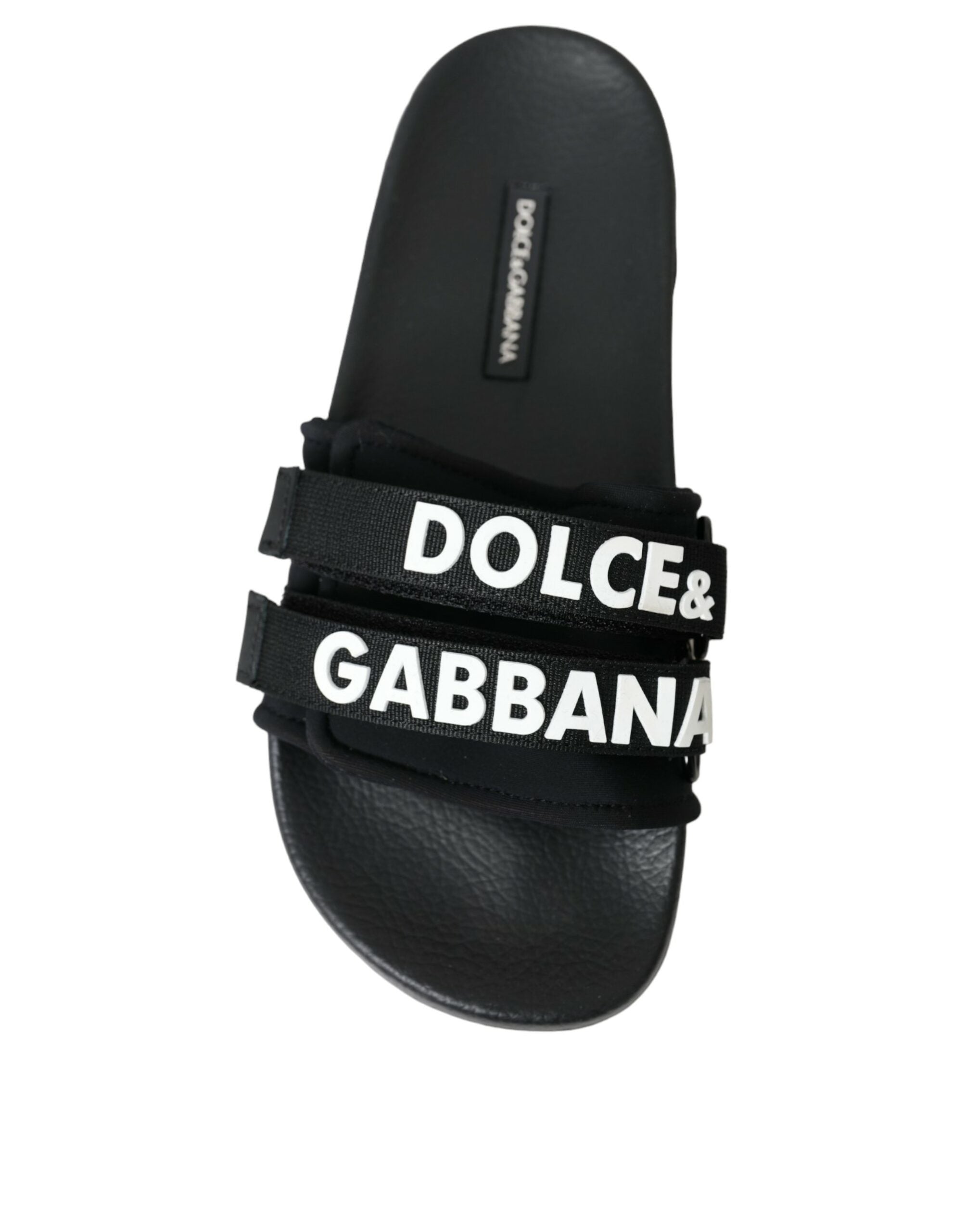 Dolce & Gabbana Black Slides LUNESCAPE