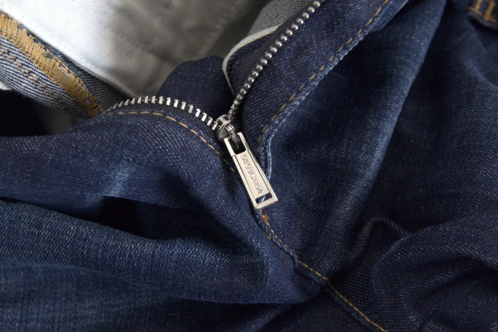 Dsquared² Blue High Waist Cotton Cargo Baggy Denim Jeans LUNESCAPE