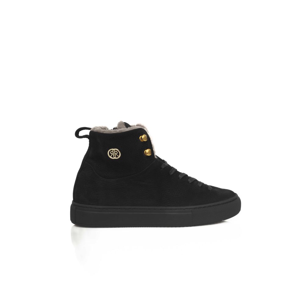 Cerruti 1881 Black Cowhide Women Sneaker LUNESCAPE