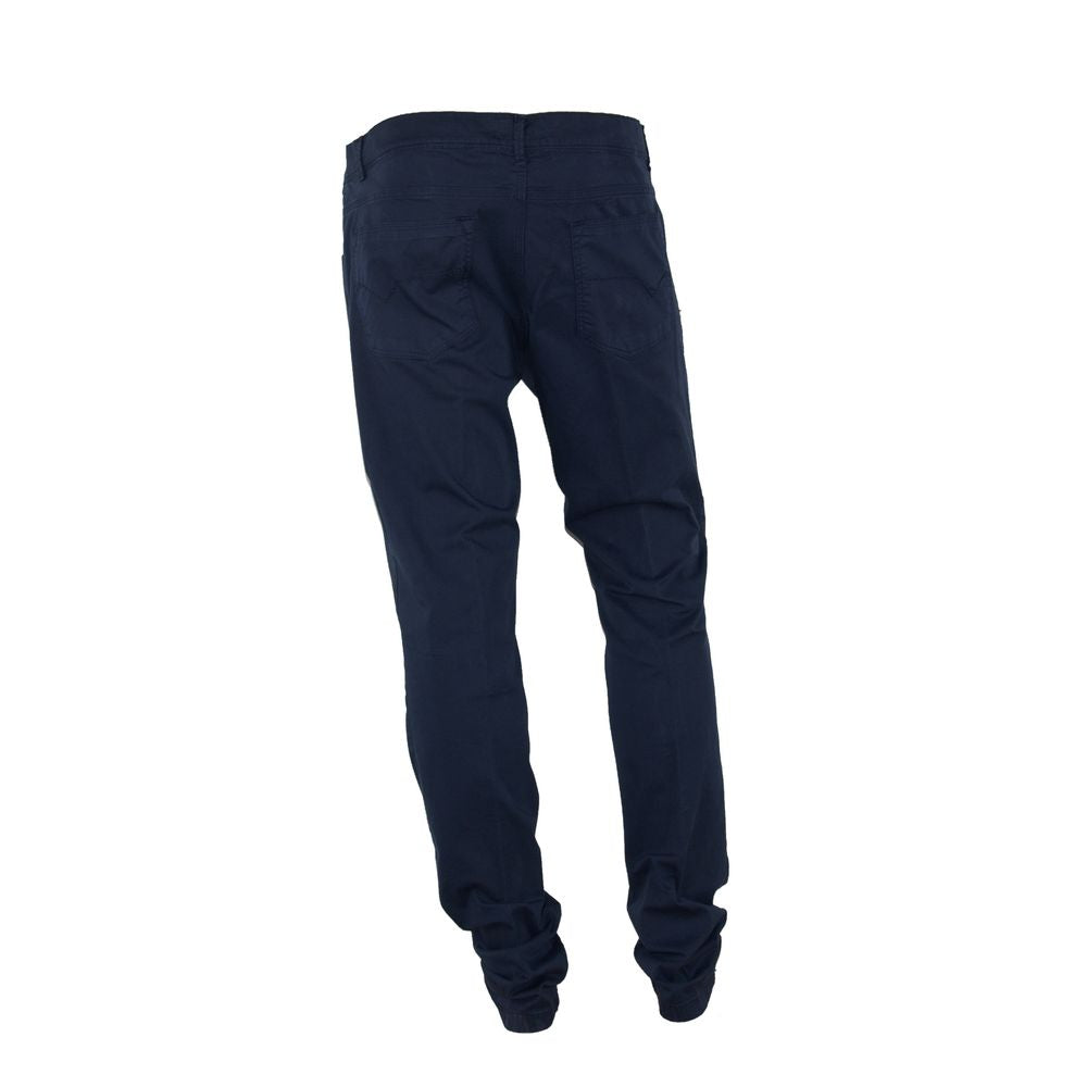 Made in Italy Sophisticated Summer Cotton-Blend Trousers LUNESCAPE