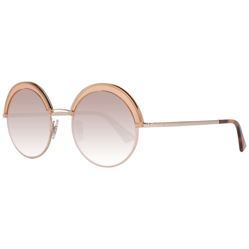 Web Rose Gold Women Sunglasses LUNESCAPE