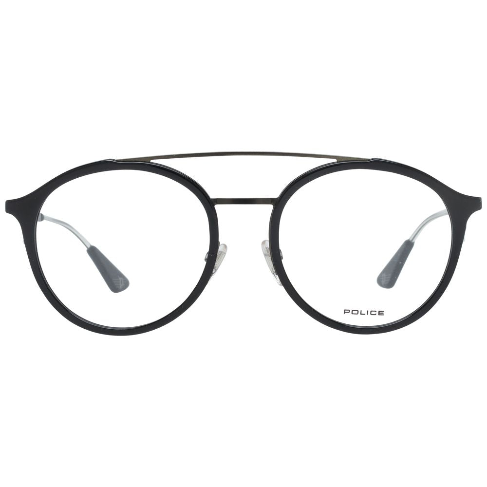 Police Black Metal & Plastic Glasses (Frames)