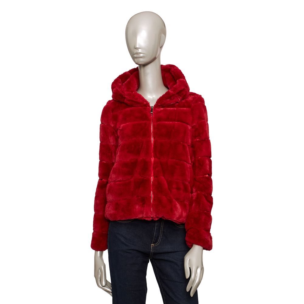 Baldinini Trend Red Women Jacket LUNESCAPE