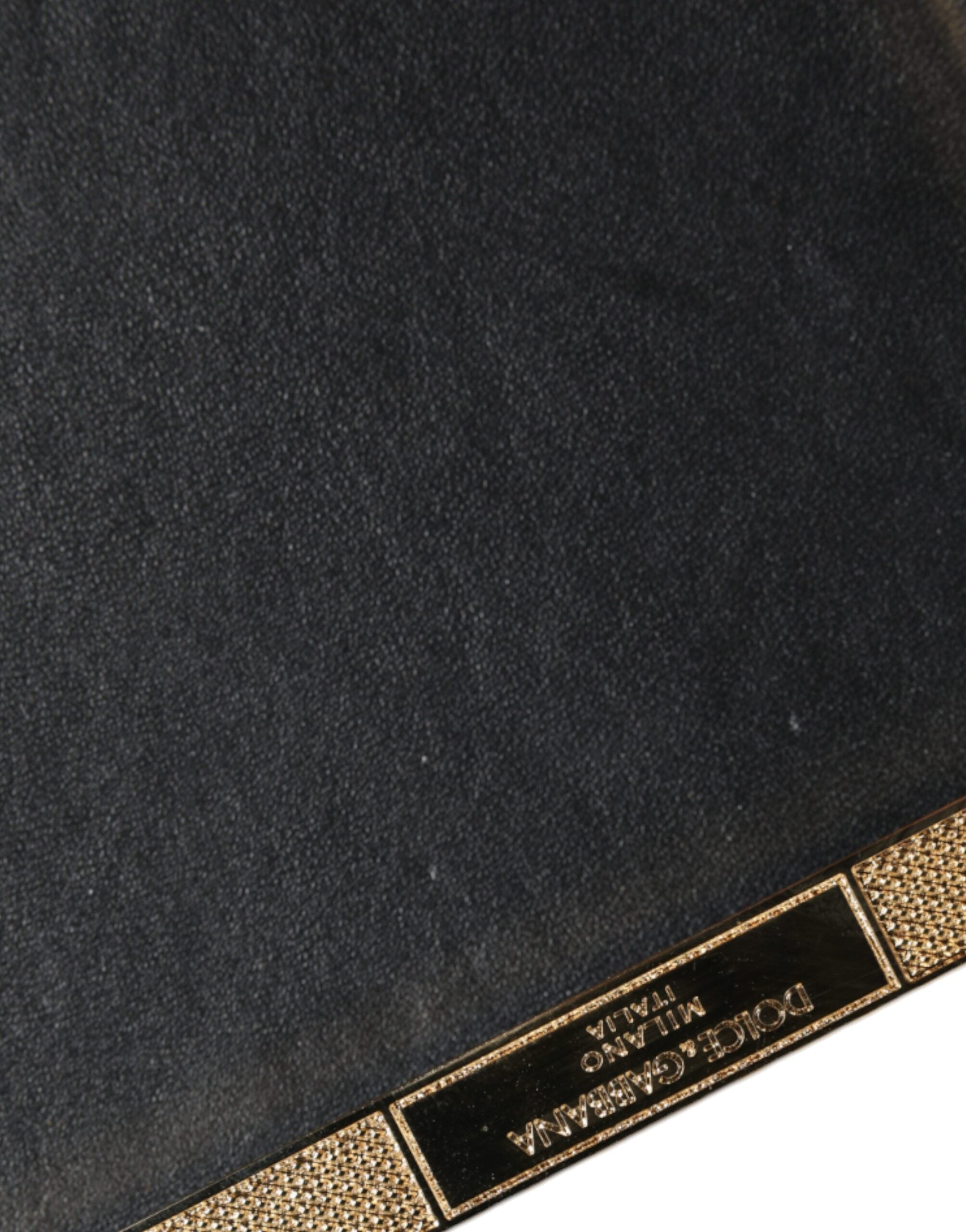 Dolce & Gabbana Gold Crystal Bifold Clutch Evening Party Women Purse Bag LUNESCAPE