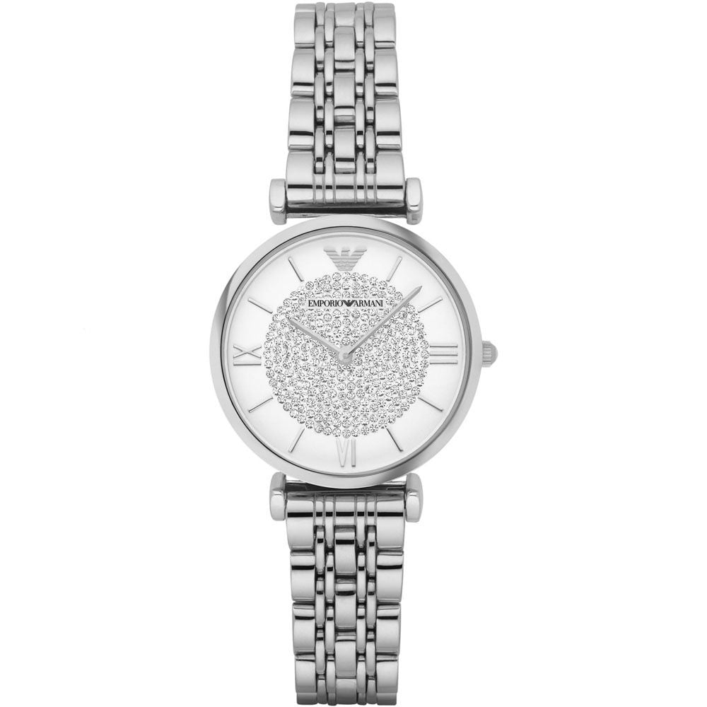 Armani Silver Stainless Steel Watch LUNESCAPE