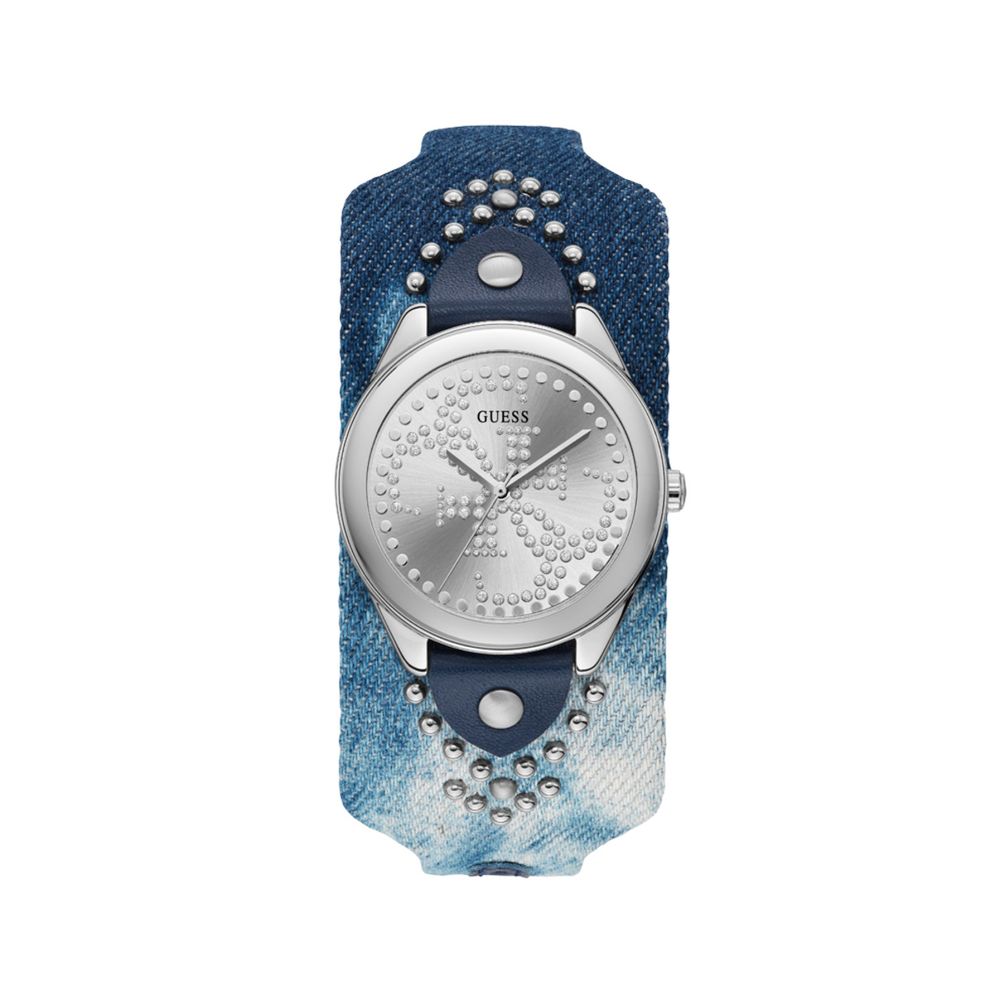 Guess Brown Leather/Leather Watch LUNESCAPE